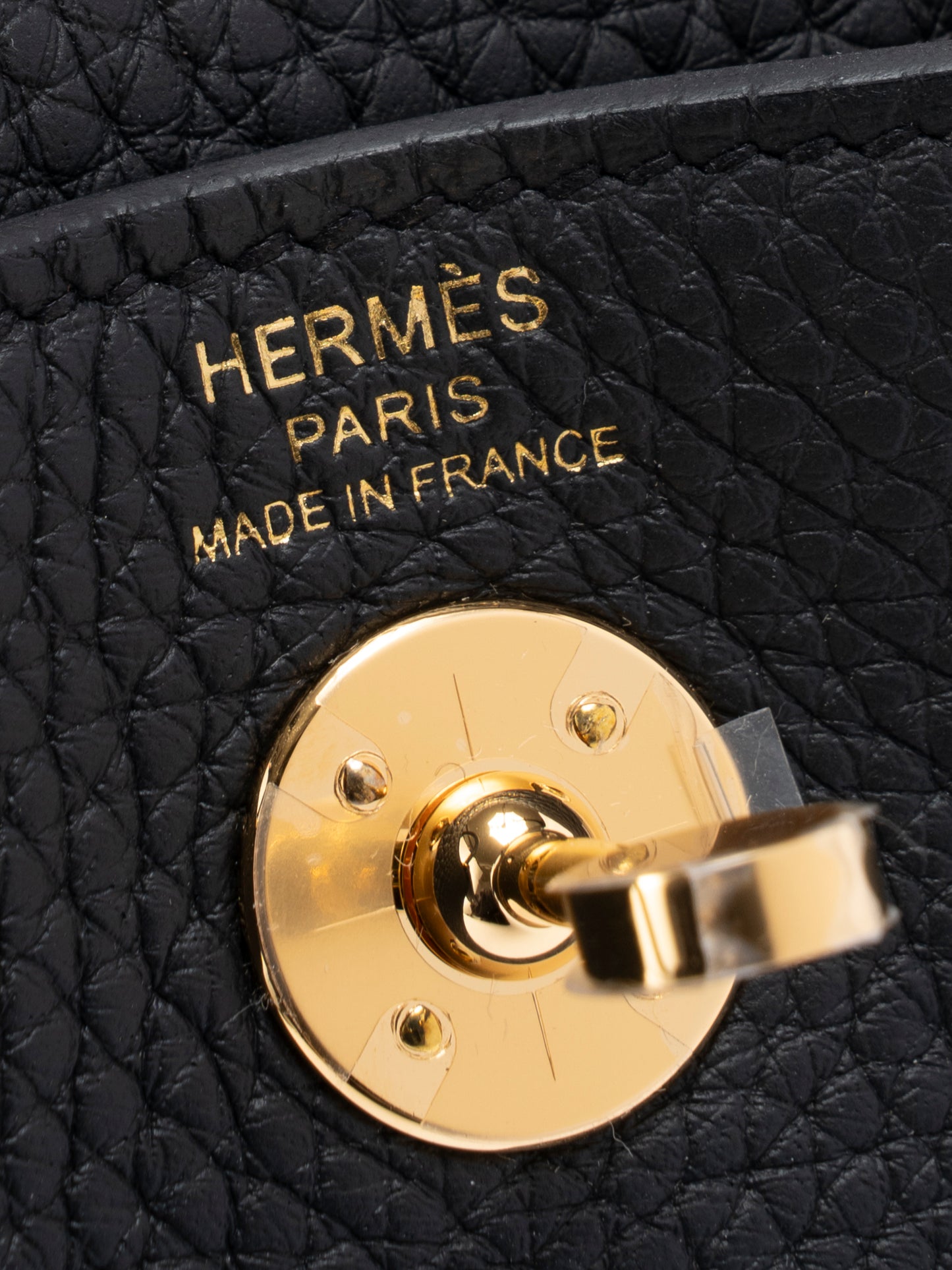 エルメス ミニリンディ ショルダーバッグ K刻:2025年 トリヨンクレマンス ブラック ゴールド金具 新品