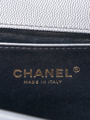 Chanel Boy Chanel Chain Shoulder Bag Caviar Skin Black Gold Hardware