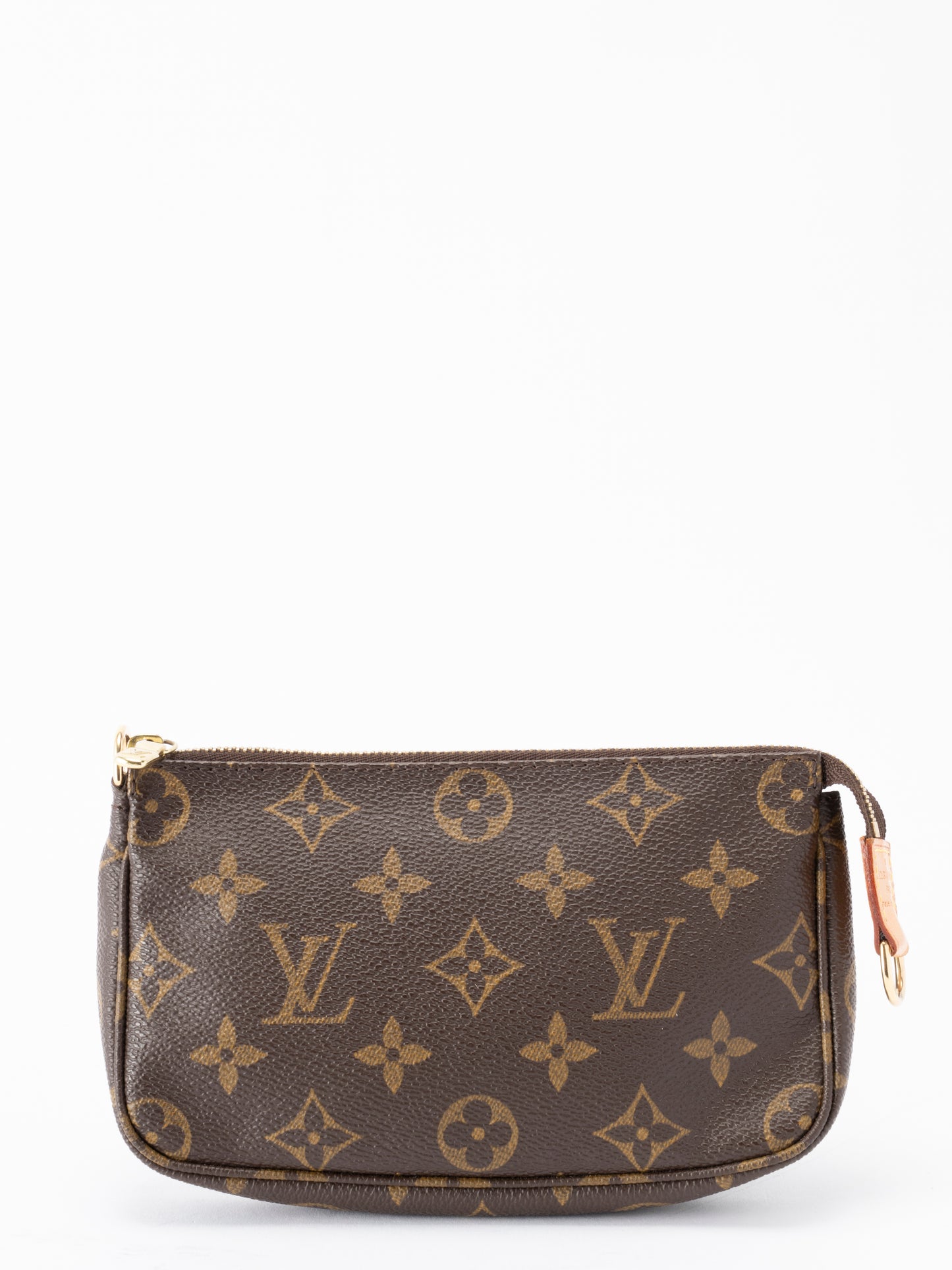 ルイ・ヴィトン M42238 バケットPM ポーチ付き トートバッグ モノグラムキャンバス ブラウン ゴールド金具