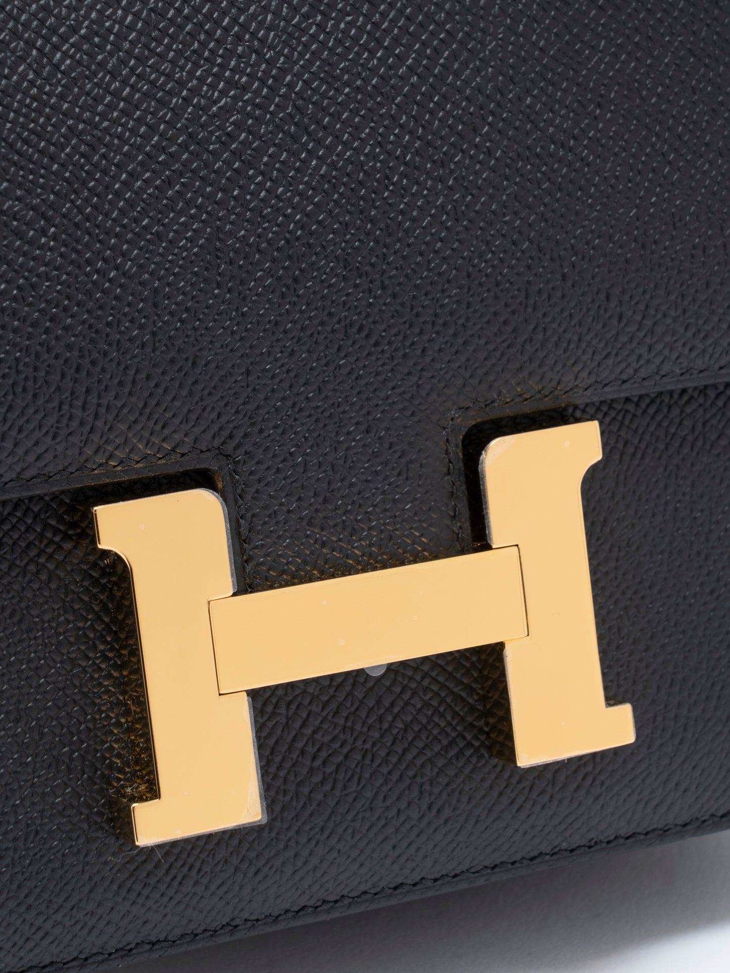 エルメス ミニコンスタンス ショルダーバッグ K刻:2025年 エプソン ブラック ゴールド金具 新品