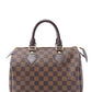 ルイ・ヴィトン N41365 スピーディ25  ハンドバッグ  ダミエキャンバス ブラウン ゴールド金具
