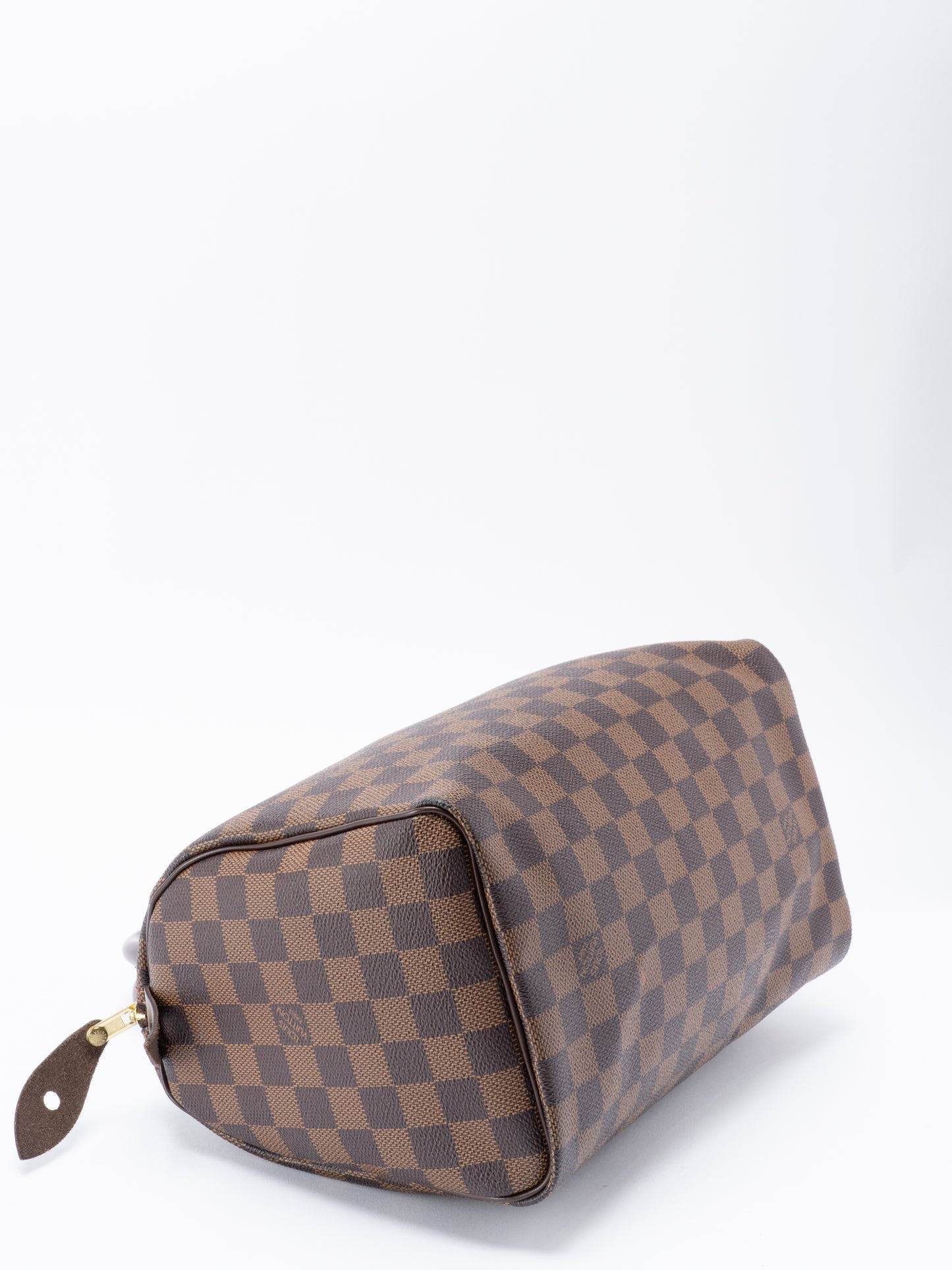 ルイ・ヴィトン N41365 スピーディ25  ハンドバッグ  ダミエキャンバス ブラウン ゴールド金具