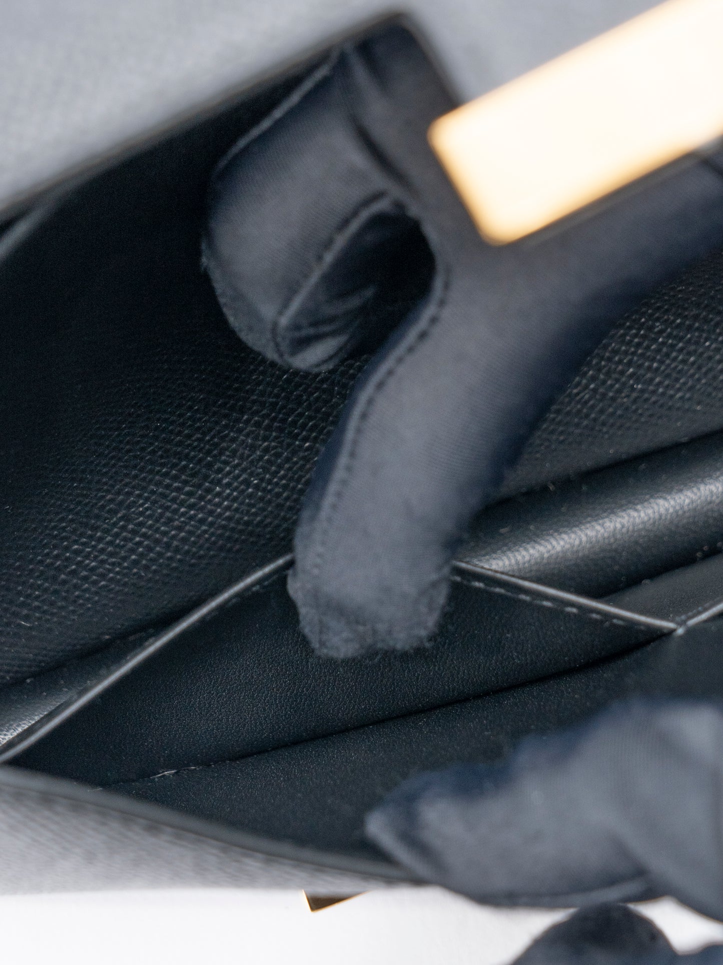 エルメス ミニコンスタンス ショルダーバッグ K刻:2025年 エプソン ブラック ゴールド金具 新品