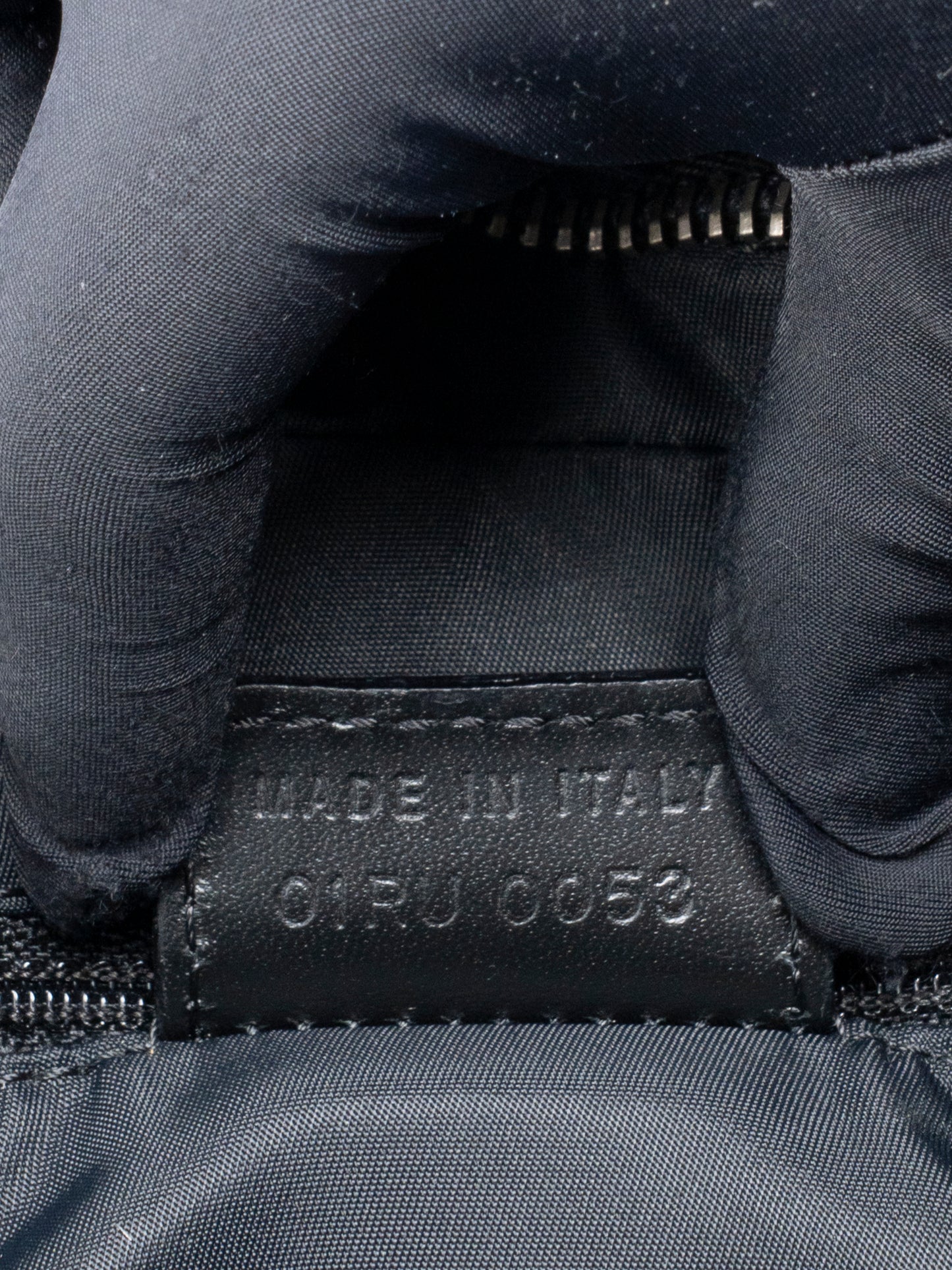 ディオール トロッター ショルダーバッグ キャンバス ブラック シルバー金具