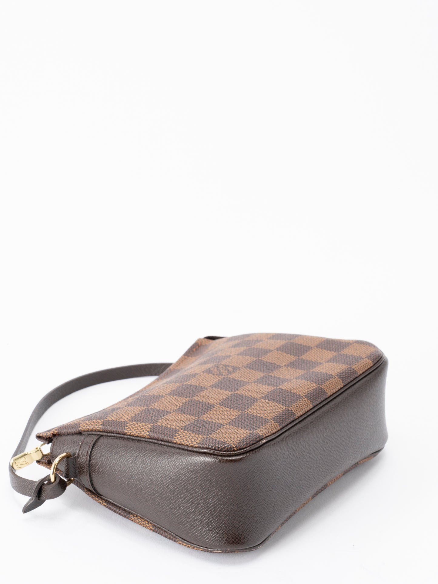 ルイ・ヴィトン N51982 トゥルース メイクアップ アクセサリーポーチ ダミエキャンバス ブラウン ゴールド金具