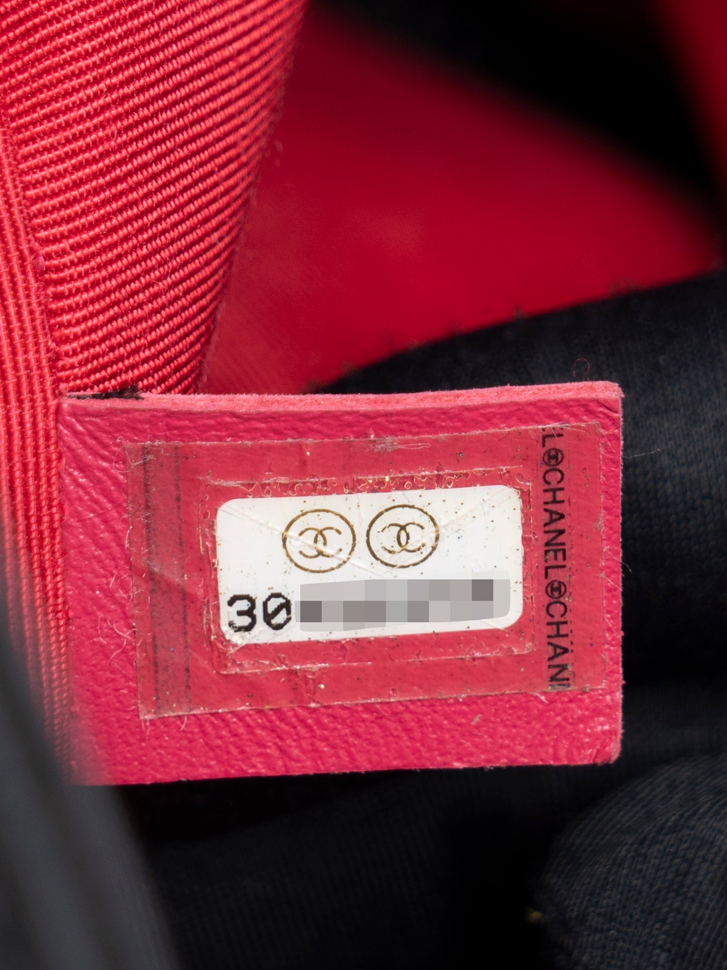 シャネル デカココ チェーントートバッグ エンボスカーフスキン ブラック ゴールド金具