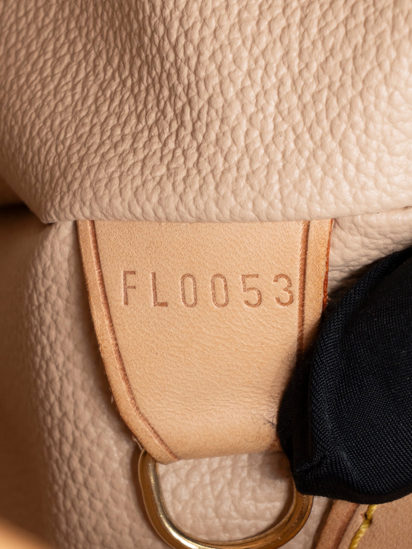 ルイ・ヴィトン M42238 バケットPM トートバッグ モノグラムキャンバス ブラウン ゴールド金具