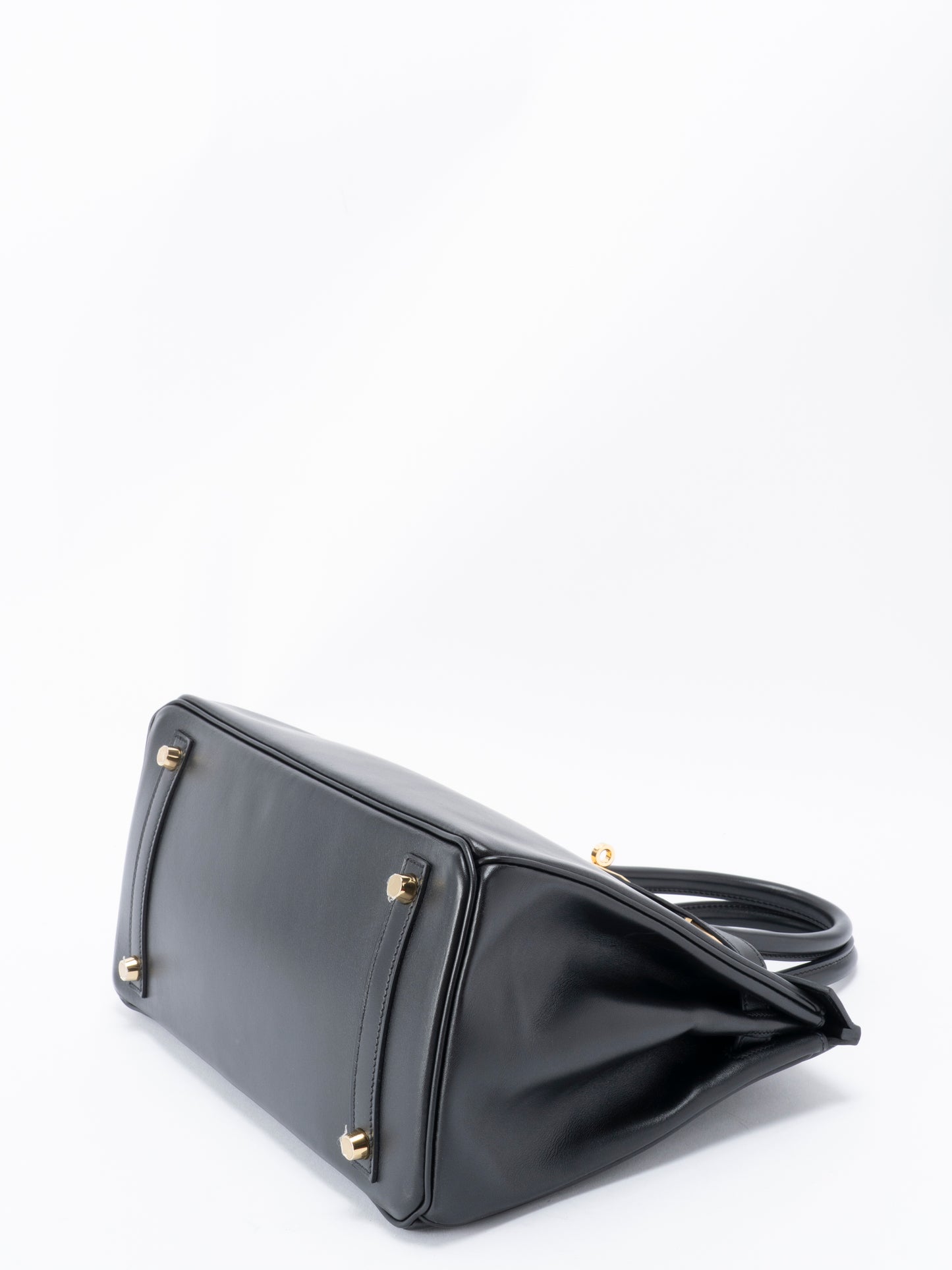 エルメス バーキン30 ハンドバッグ Y刻:2020年 ボックスカーフ ブラック ゴールド金具