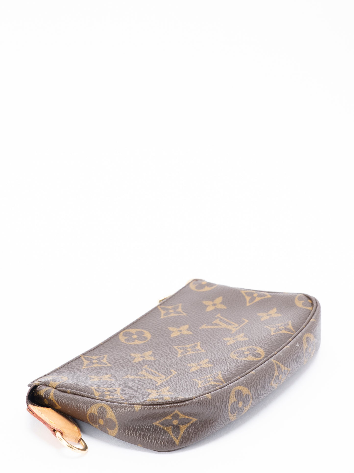 ルイ・ヴィトン M42238 バケットPM トートバッグ モノグラムキャンバス ブラウン ゴールド金具