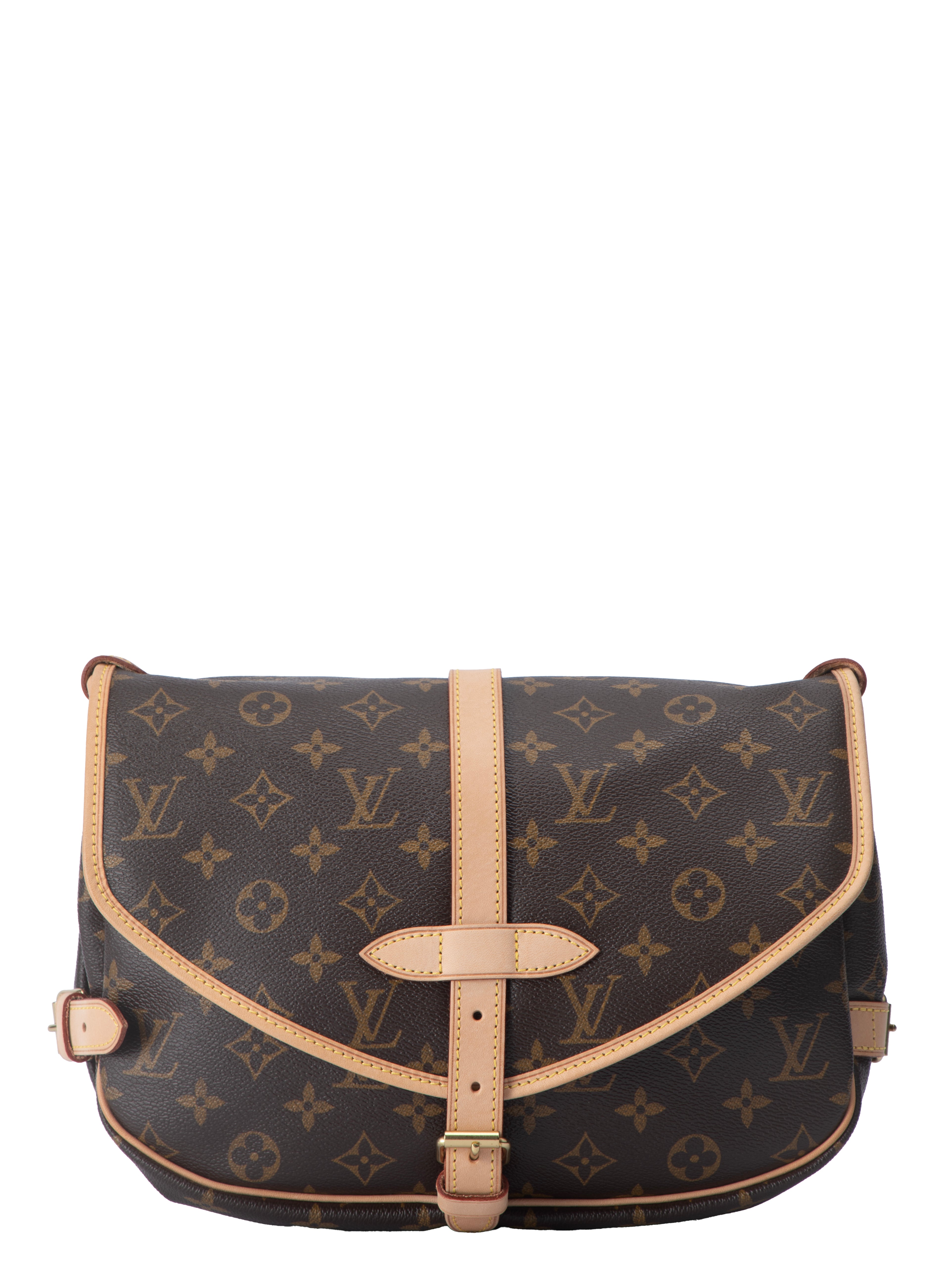 LOUIS VUITTON ルイヴィトン ソミュール M42256 モノグラム ※右上部