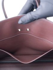 Hermès Shadow Birkin 25 Z-Stamp: 2021 Handbag Swift Rouge Sellier 0G Silver Hardware Unused