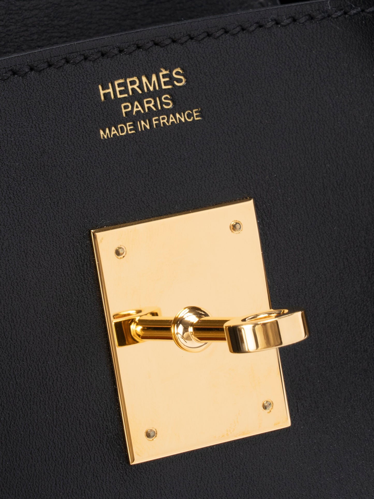 エルメス バーキン30 ハンドバッグ Y刻:2020年 ボックスカーフ ブラック ゴールド金具