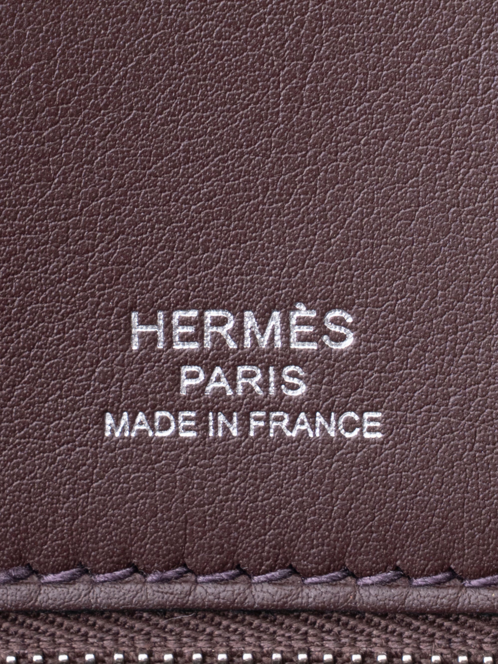 Hermès Shadow Birkin 25 Z-Stamp: 2021 Handbag Swift Rouge Sellier 0G Silver Hardware Unused
