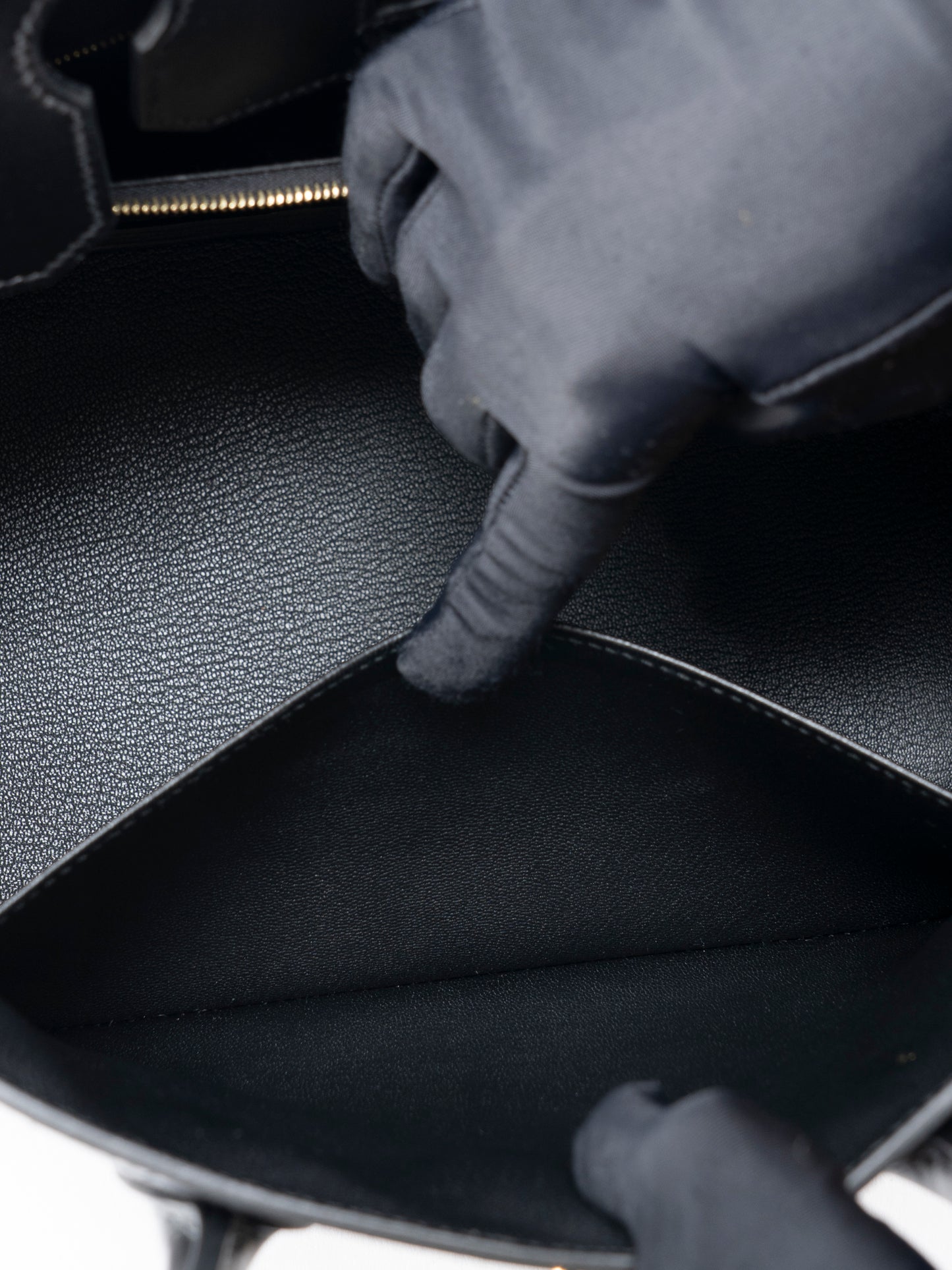 エルメス バーキン30 ハンドバッグ Y刻:2020年 ボックスカーフ ブラック ゴールド金具