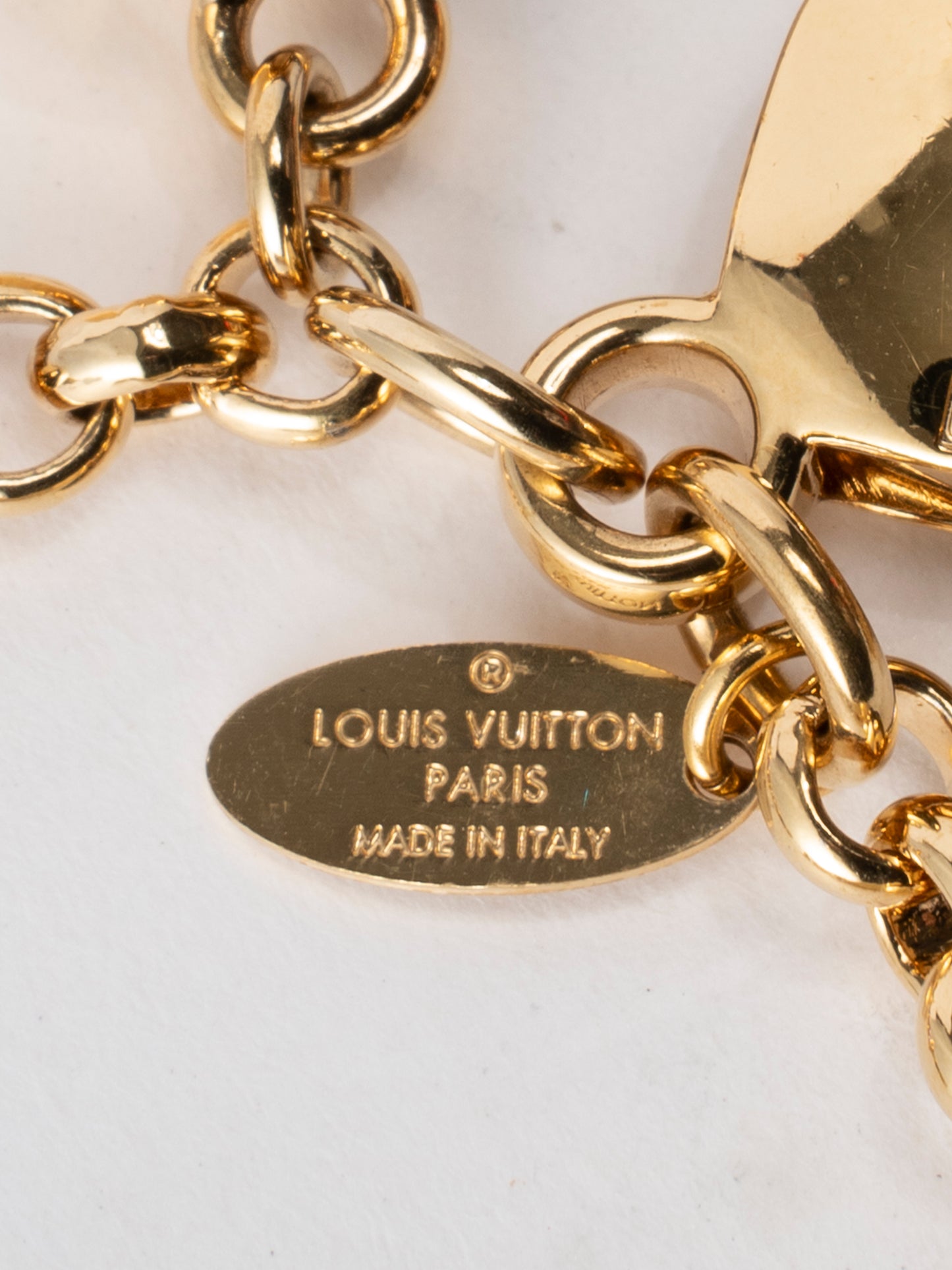 ルイ・ヴィトン M67119 フルール・ド バッグチャーム モノグラム 金メッキ ゴールド