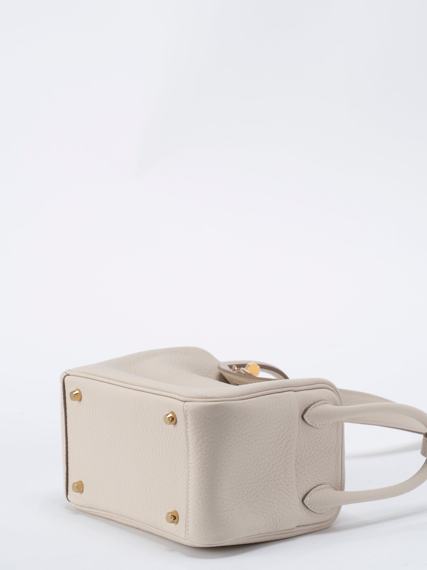 エルメス ミニリンディ ショルダーバッグ K刻:2025年 トリヨンクレマンス クレ ゴールド金具 新品