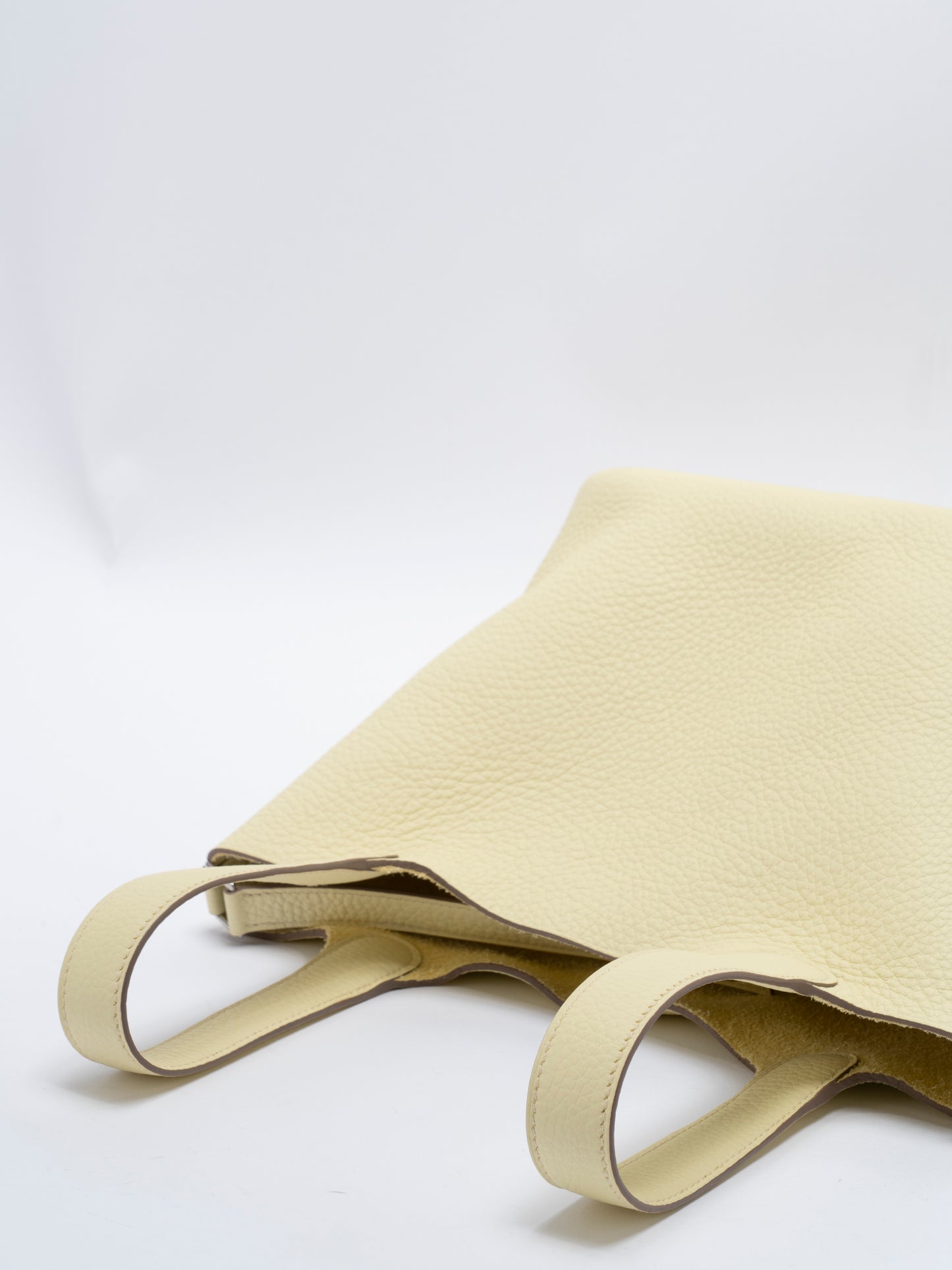 エルメス ピコタンロックPM ハンドバッグ K刻:2025年 トリヨンクレマンス ジョーヌミルトン シルバー金具 未使用