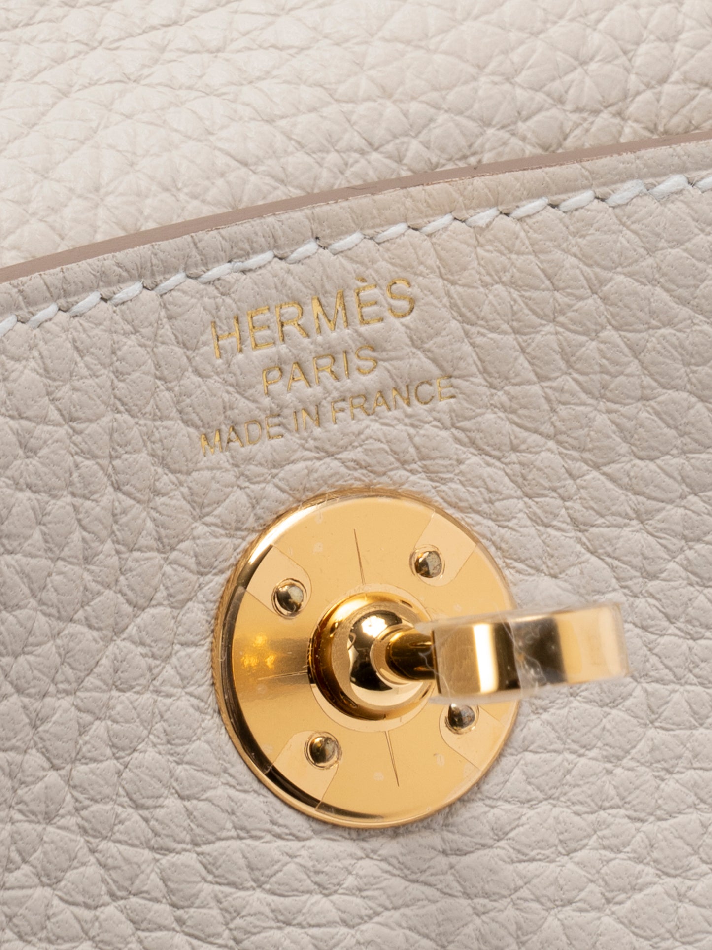 エルメス ミニリンディ ショルダーバッグ K刻:2025年 トリヨンクレマンス クレ ゴールド金具 新品