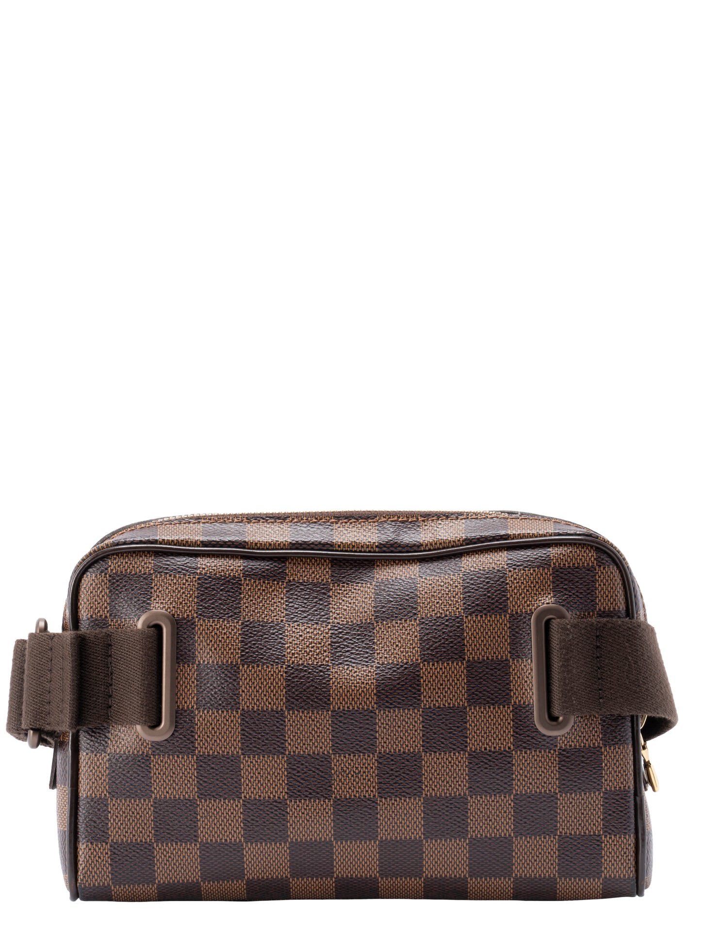 ルイ・ヴィトン N41101 バムバッグ ブルックリン ダミエキャンバス ブラウン ゴールド金具