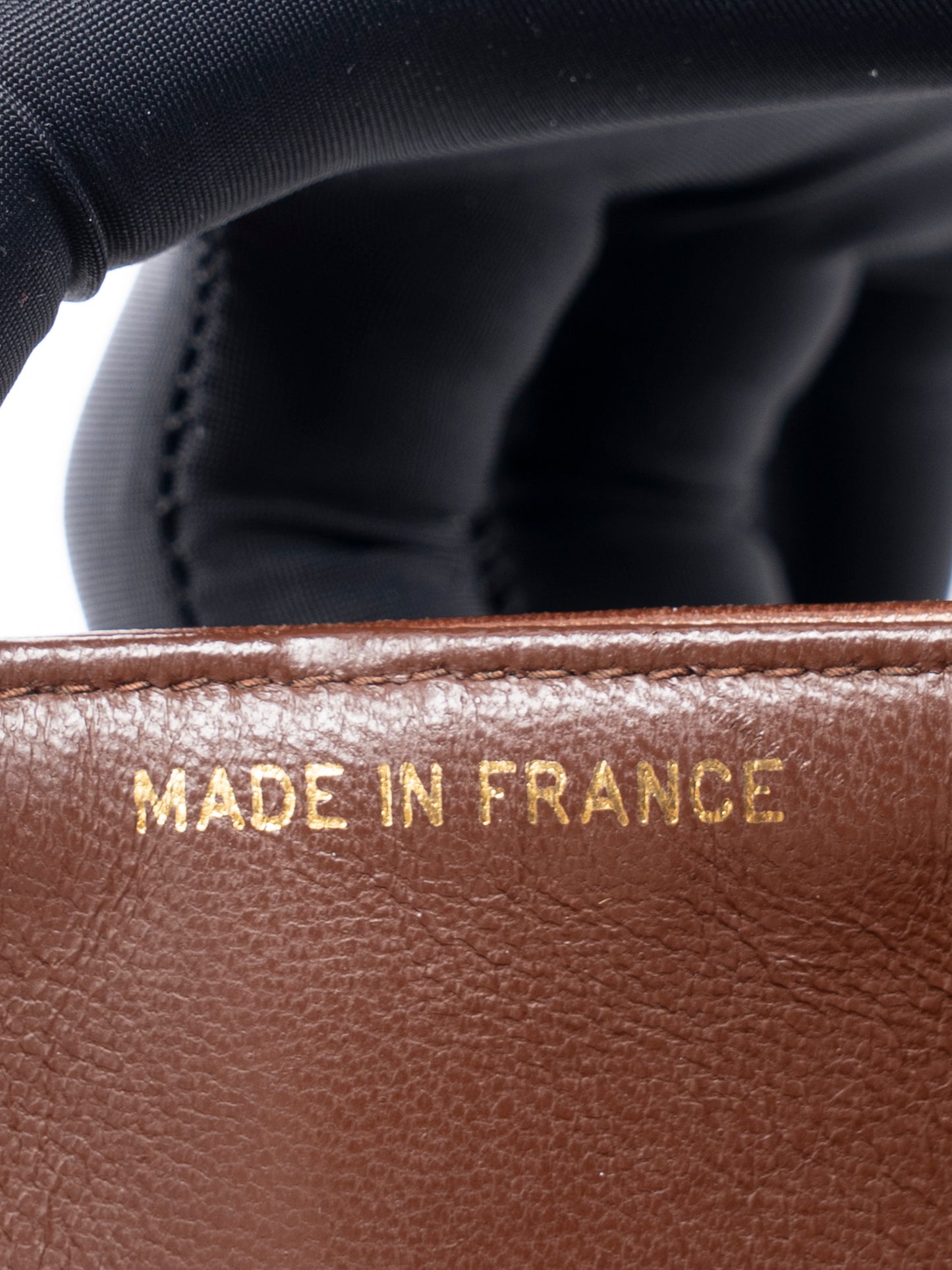 シャネル Wフラップ マトラッセ23 ショルダーチェーンバッグ ラムスキン ブラウン ゴールド金具