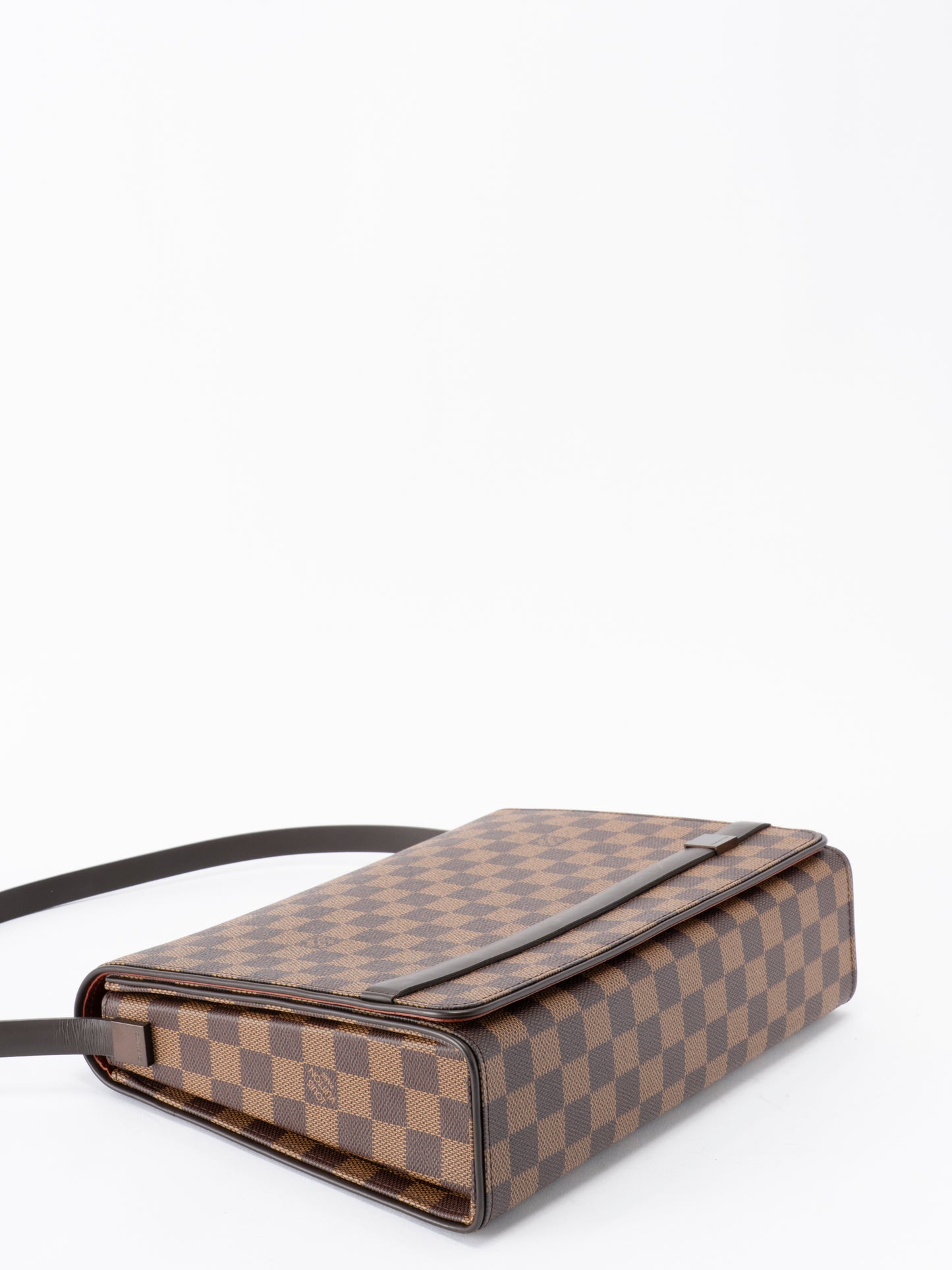 ルイ・ヴィトン N51161 トライベッカ ロン ショルダーバッグ  ダミエキャンバス ブラウン ゴールド金具