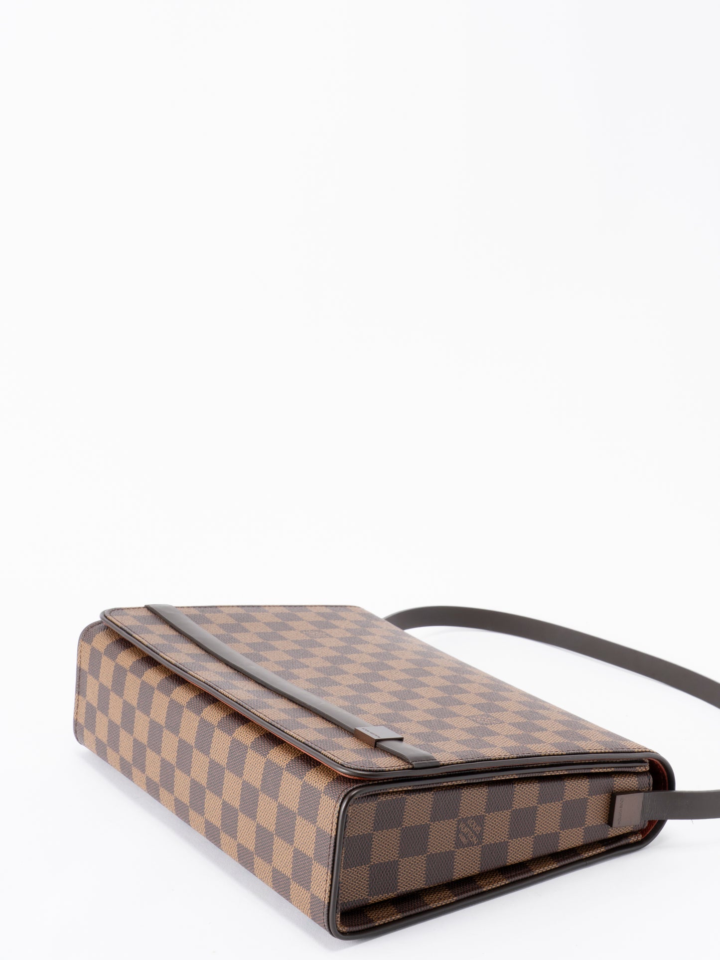 ルイ・ヴィトン N51161 トライベッカ ロン ショルダーバッグ  ダミエキャンバス ブラウン ゴールド金具