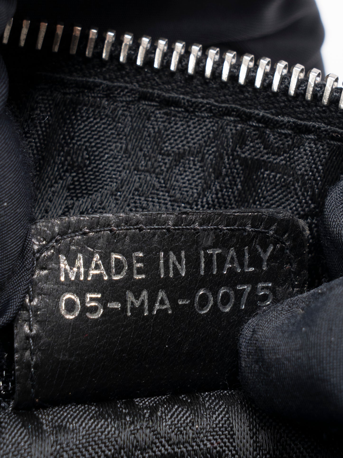 ディオール フライトライン ワンショルダーバッグ オールレザー ブラック シルバー金具