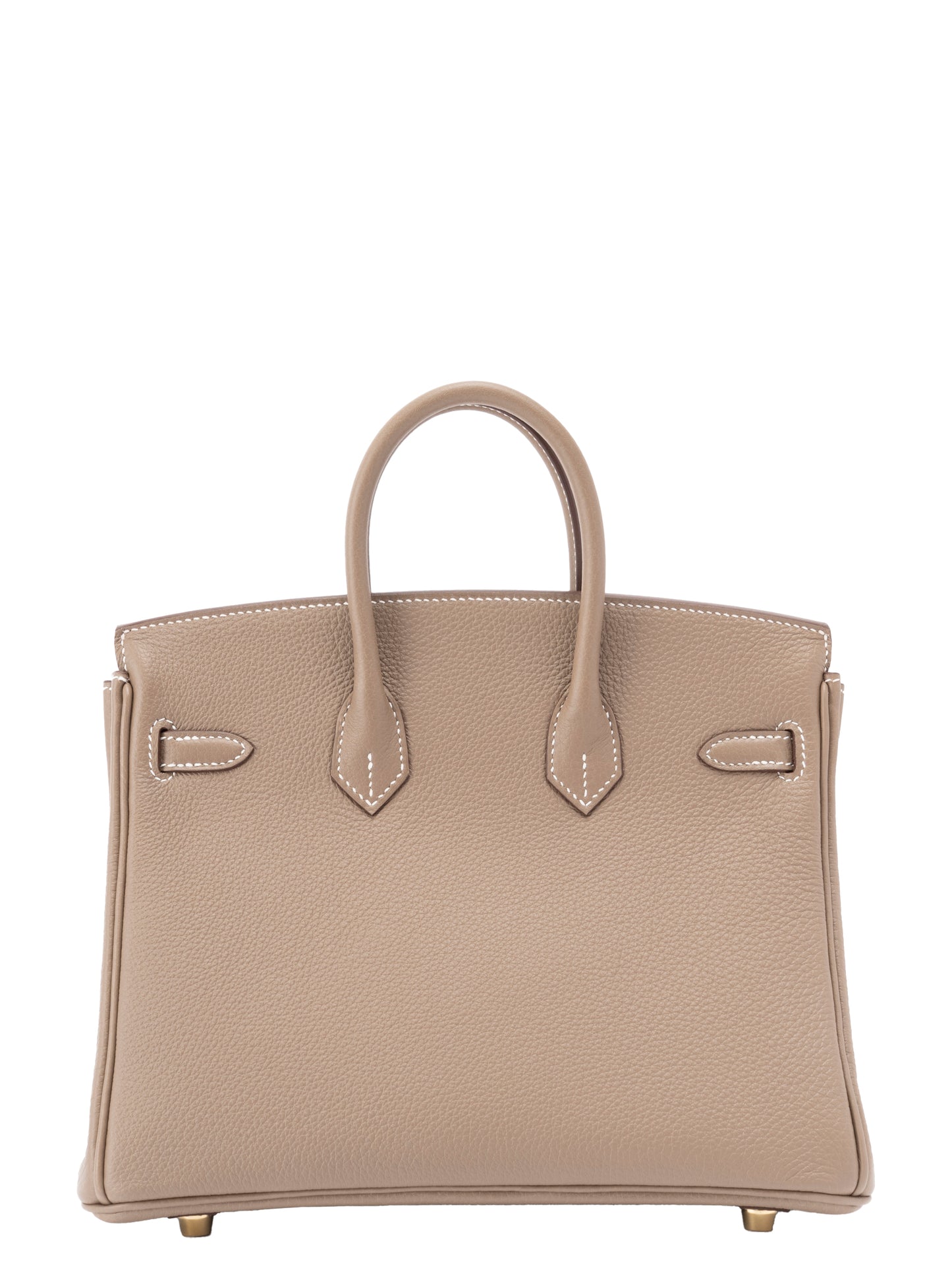 エルメス バーキン25 ハンドバッグ K刻:2025年 トゴ エトゥープ ゴールド金具 新品