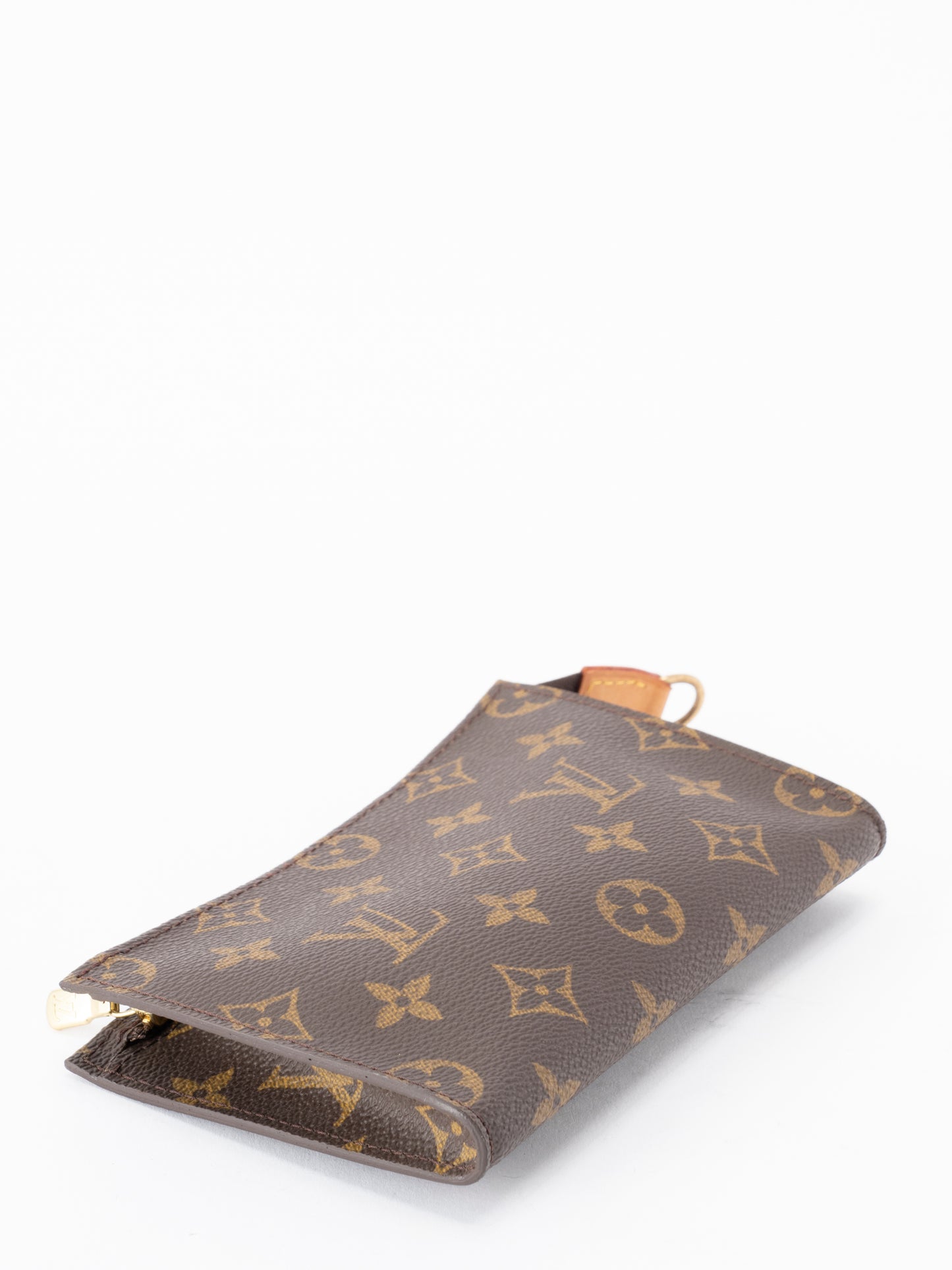 ルイ・ヴィトン M42238 バケットPM ポーチ付き トートバッグ モノグラムキャンバス ブラウン ゴールド金具