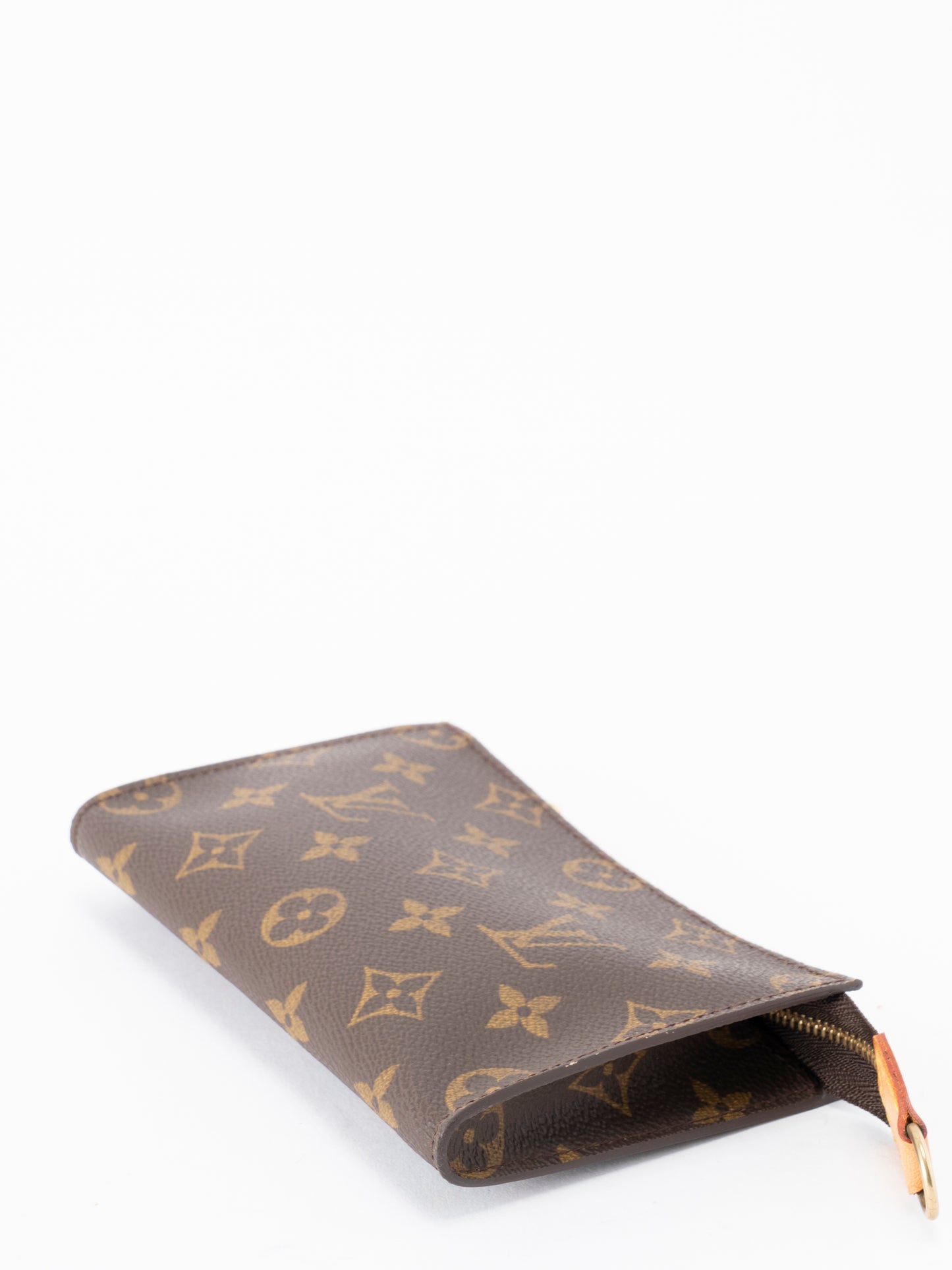 ルイ・ヴィトン M42238 バケットPM ポーチ付き トートバッグ モノグラムキャンバス ブラウン ゴールド金具