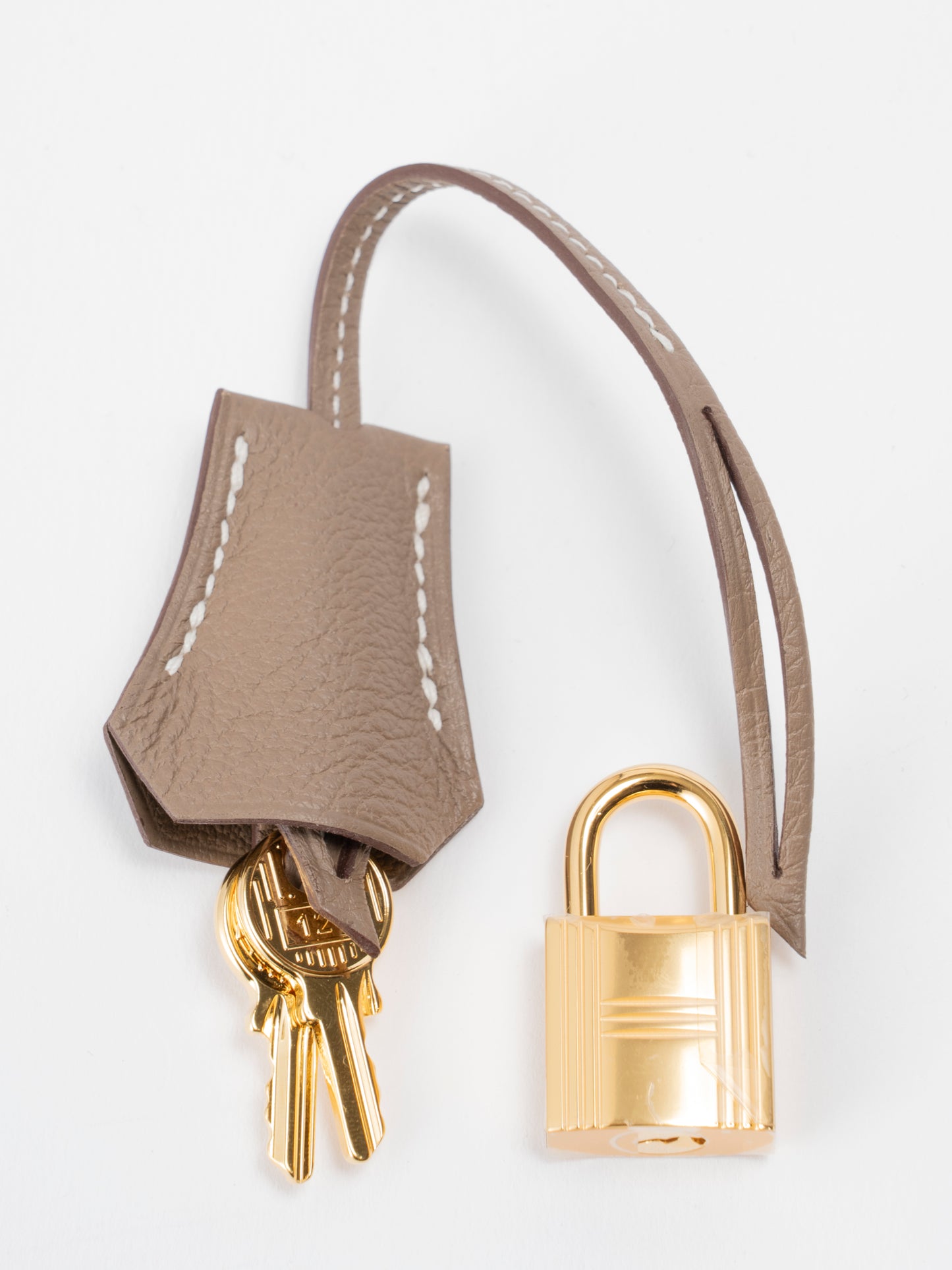 エルメス バーキン25 ハンドバッグ K刻:2025年 トゴ エトゥープ ゴールド金具 新品