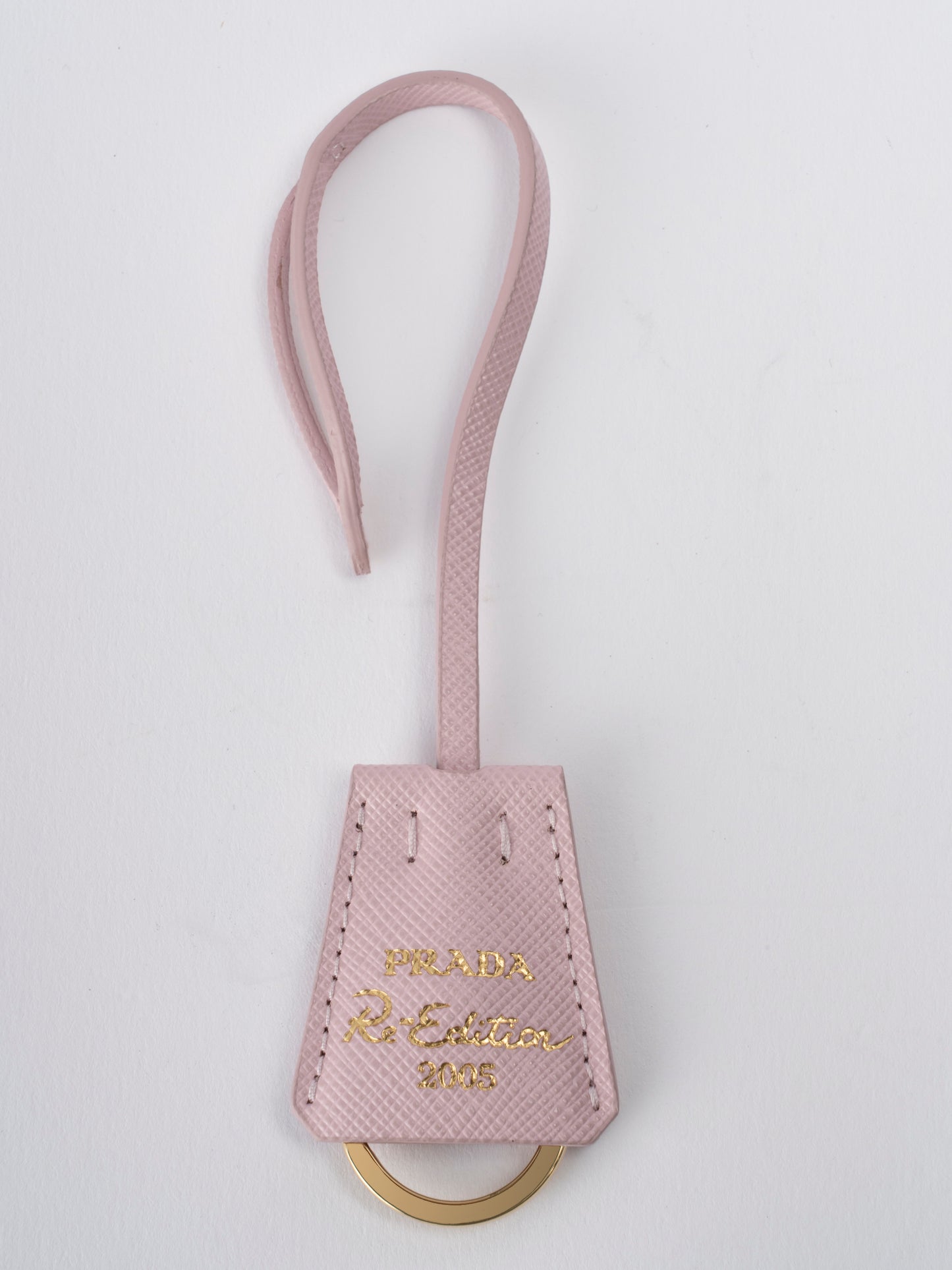 プラダ 2005 Re-Nylon ナイロン ショルダーバッグ ピンク ゴールド金具