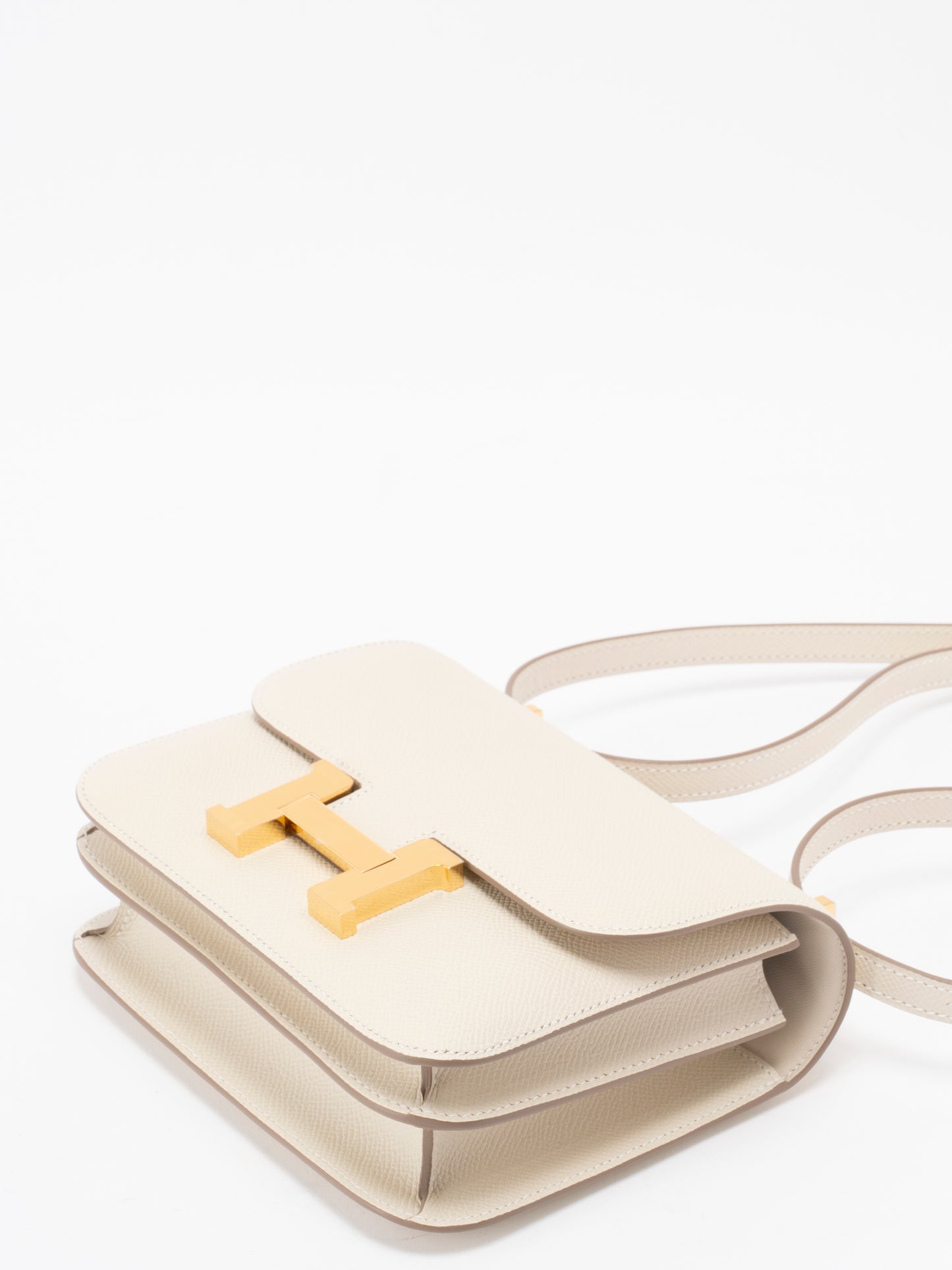 エルメス ミニコンスタンス ショルダーバッグ K刻:2025年 エプソン クレ ゴールド金具 新品