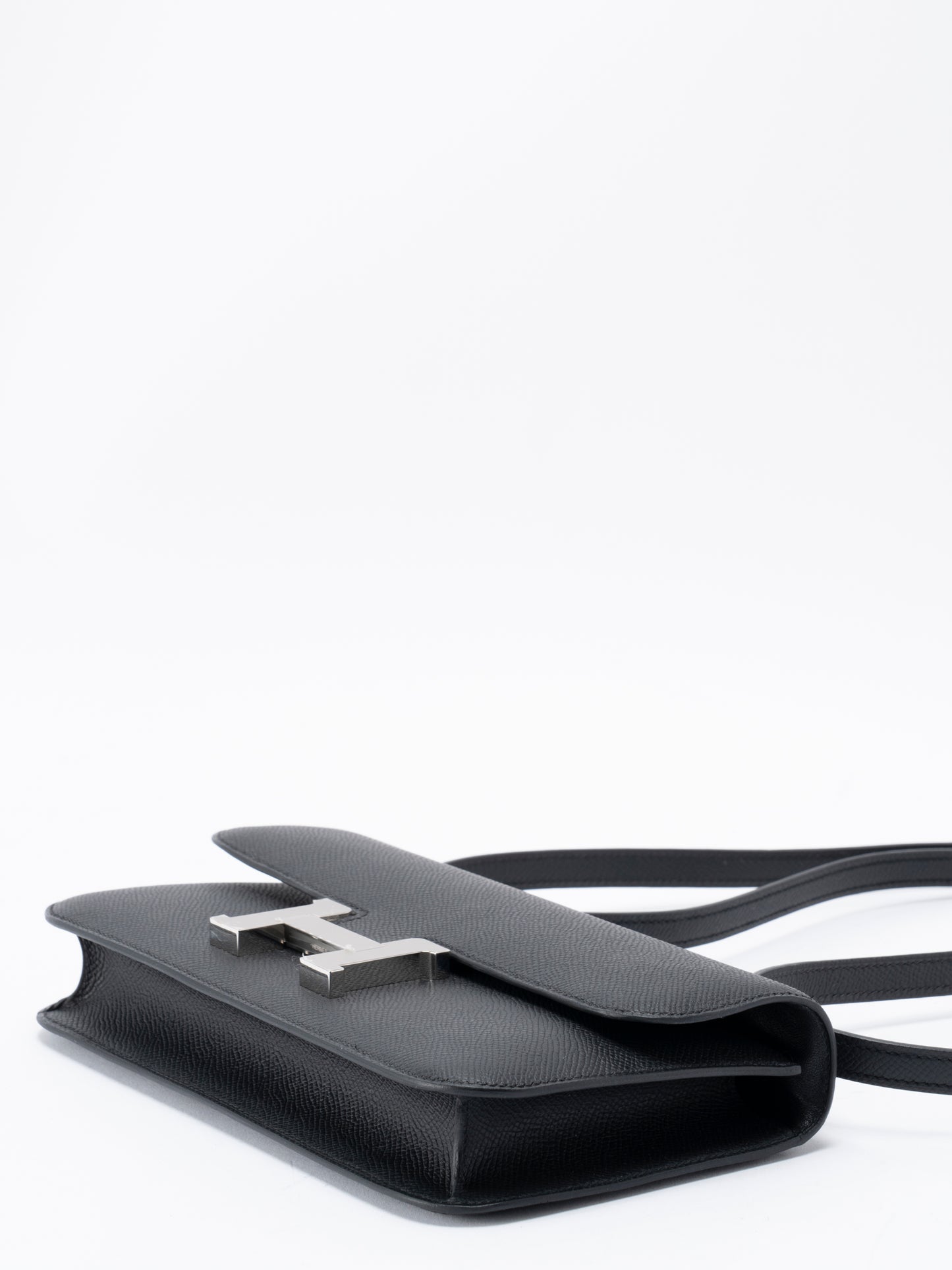 エルメス コンスタンスエラン ショルダーバッグ K刻:2025年 エプソン ブラック シルバー金具 新品