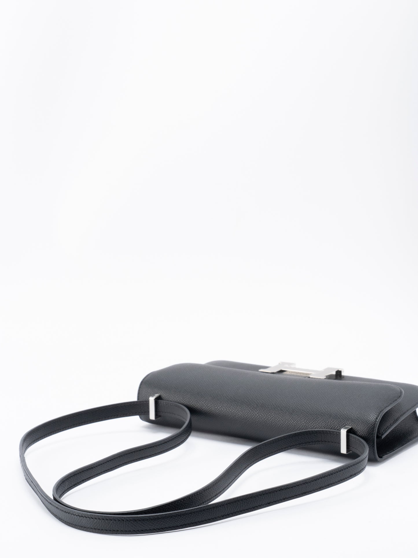 エルメス コンスタンスエラン ショルダーバッグ K刻:2025年 エプソン ブラック シルバー金具 新品