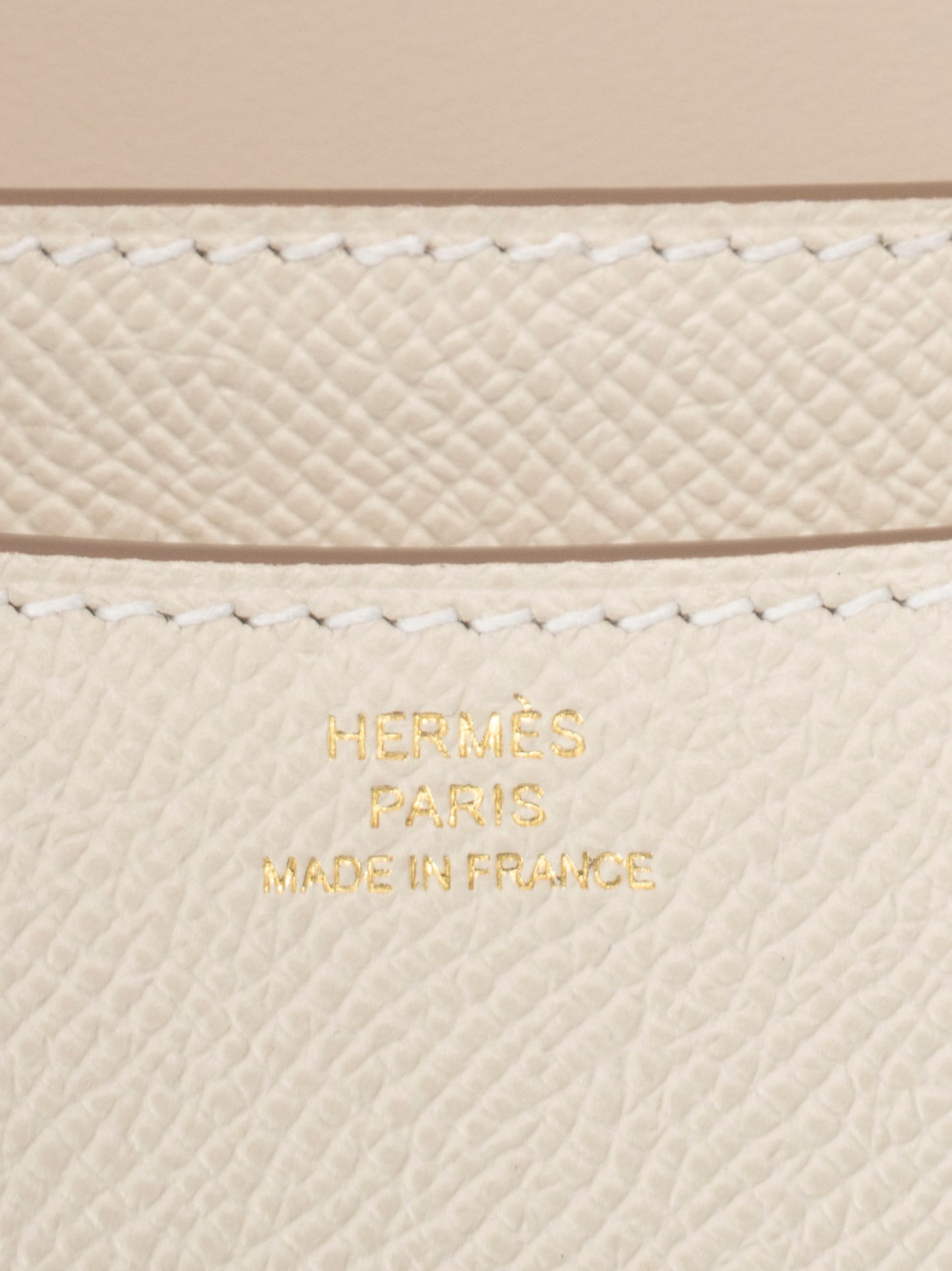 エルメス ミニコンスタンス ショルダーバッグ K刻:2025年 エプソン クレ ゴールド金具 新品