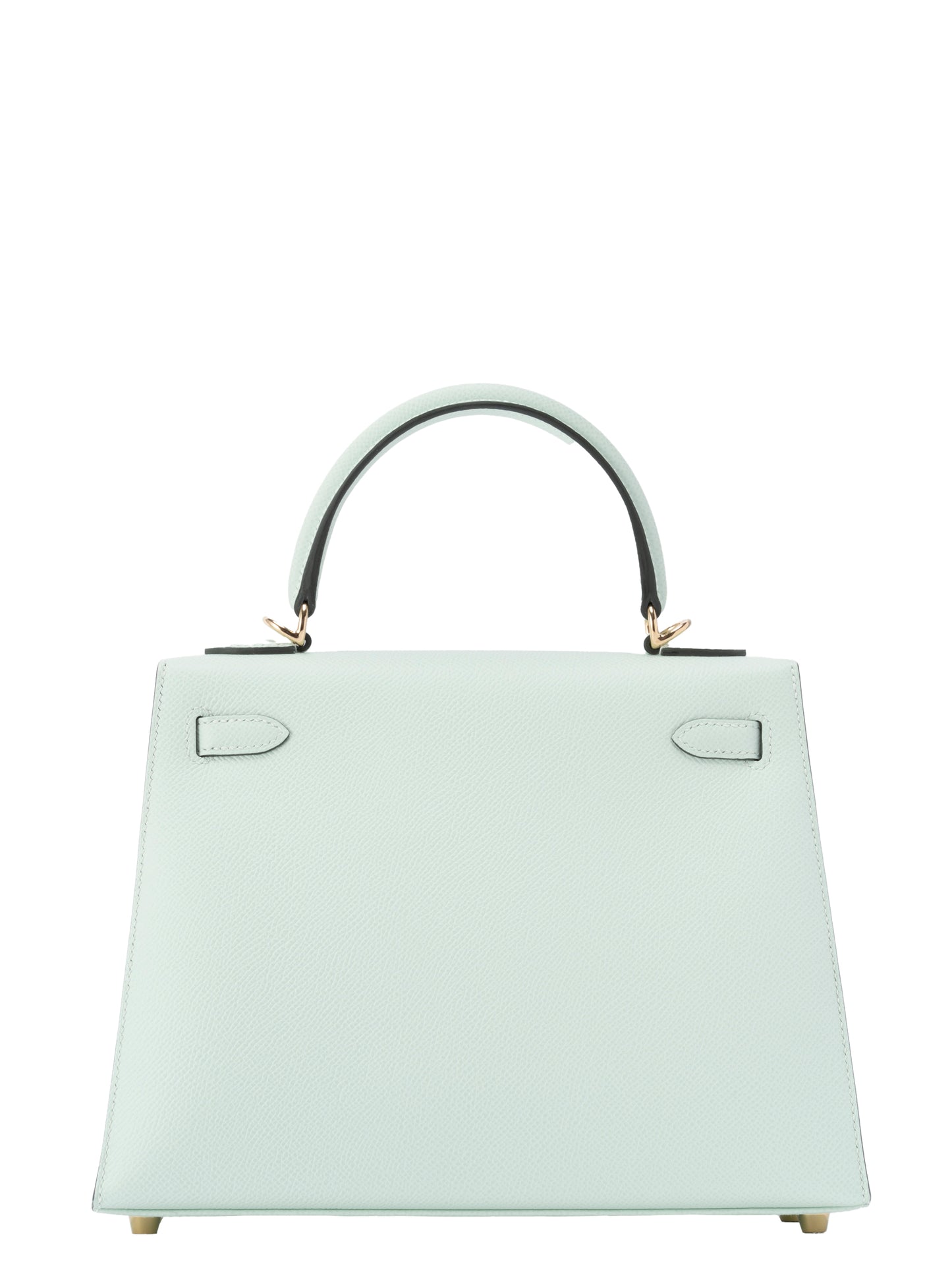 エルメス ケリー25 ハンドバッグ K刻:2025年 エプソン ヴェールペパーミント ゴールド金具 新品