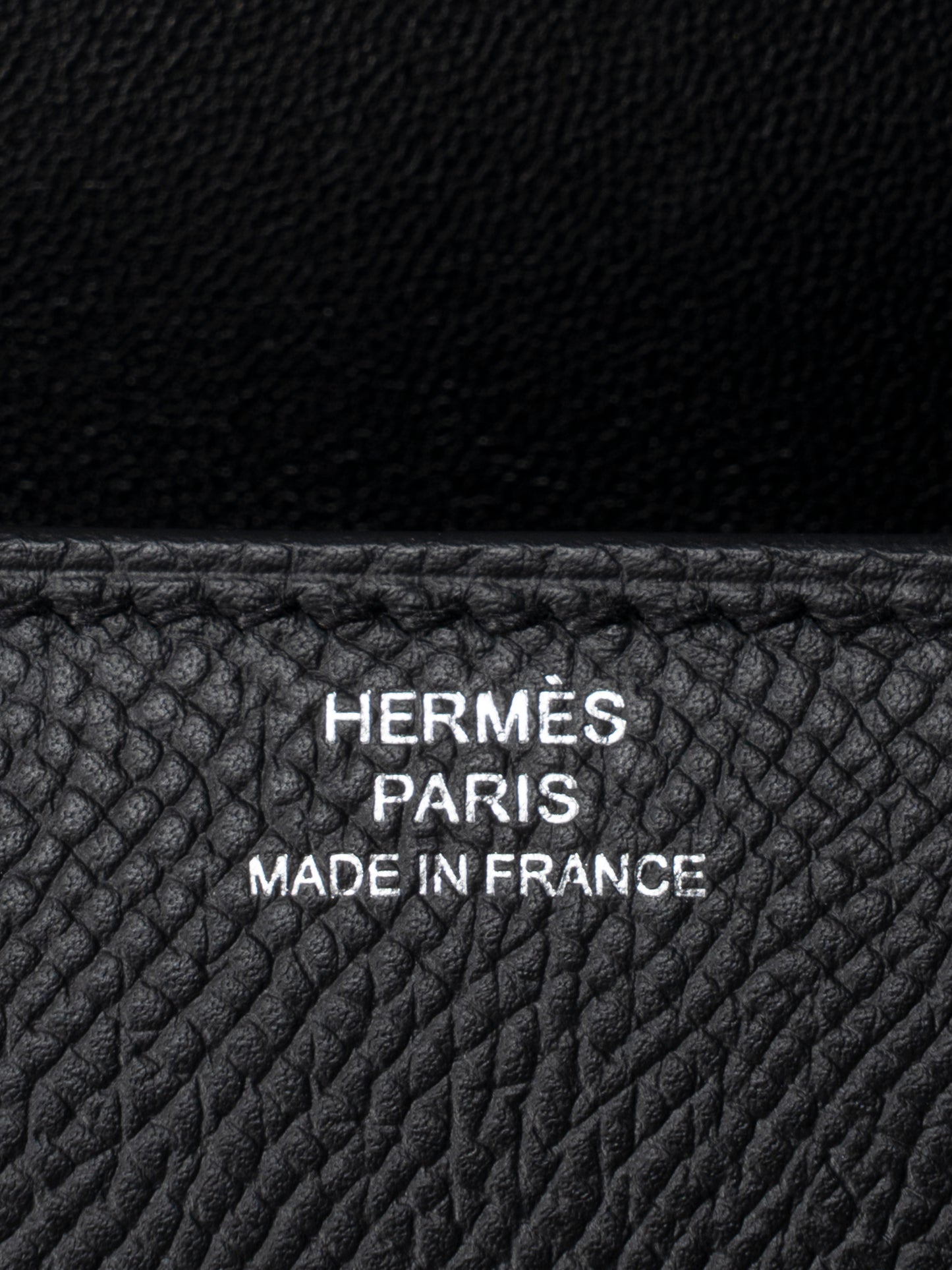 エルメス コンスタンスエラン ショルダーバッグ K刻:2025年 エプソン ブラック シルバー金具 新品