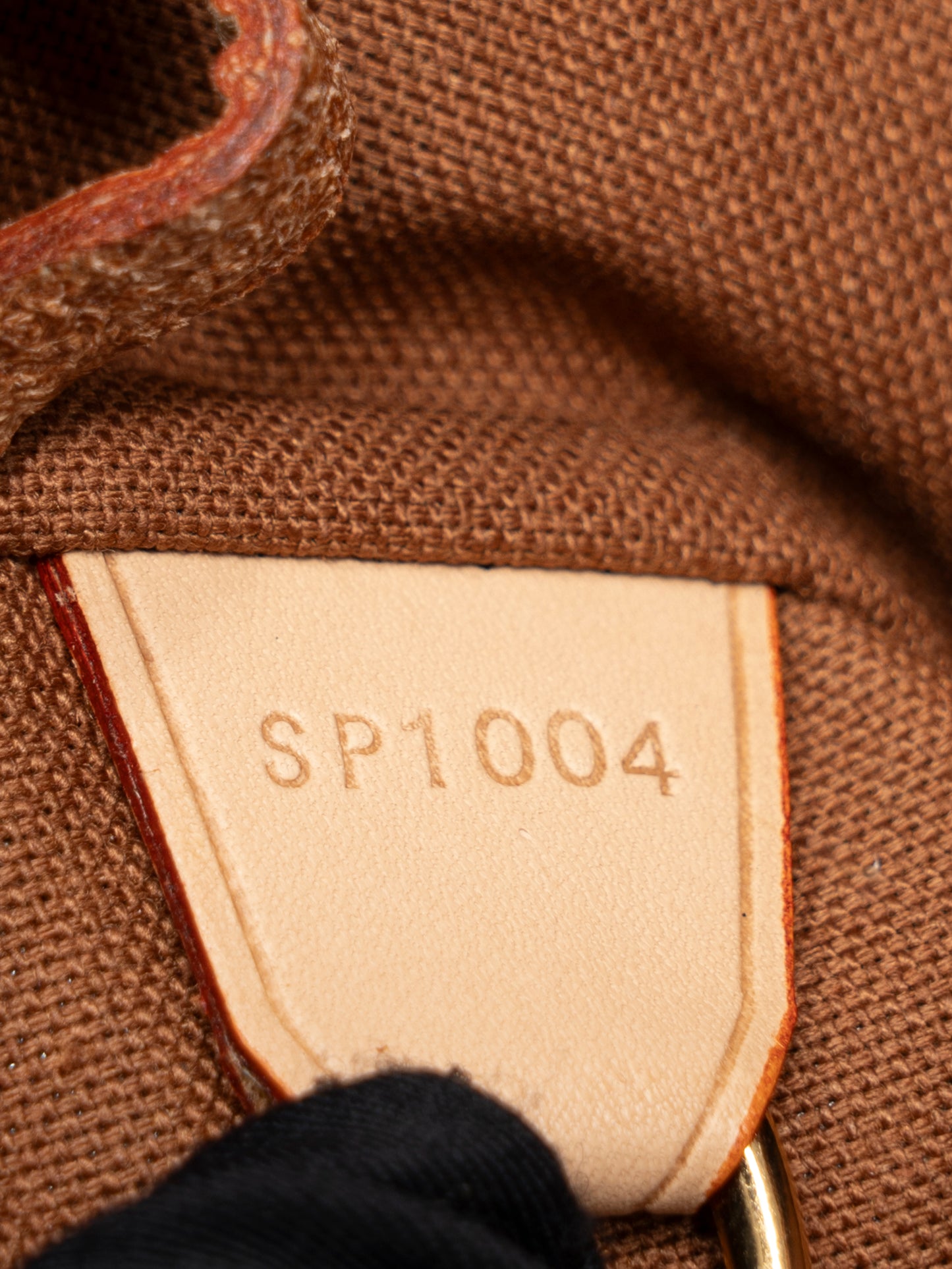 ルイ・ヴィトン M51136 モンスリMM リュックサック モノグラムキャンバス ブラウン ゴールド金具