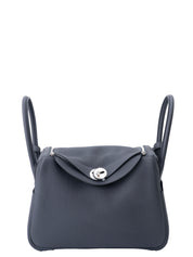 Hermès Lindy 26 Shoulder Bag, Stamp G: 2026, Taurillon Clemence, Caban 3Y, Palladium Hardware, Brand New