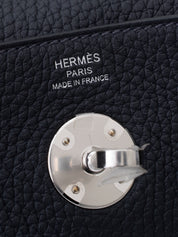 Hermès Lindy 26 Shoulder Bag, Stamp G: 2026, Taurillon Clemence, Caban 3Y, Palladium Hardware, Brand New