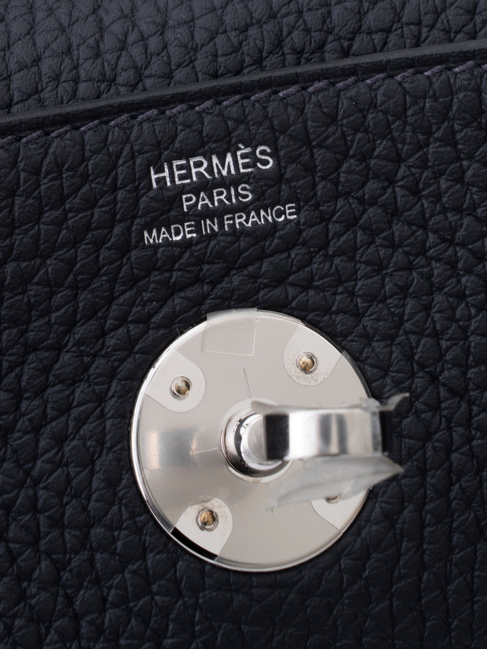Hermès Lindy 26 Shoulder Bag, Stamp G: 2026, Taurillon Clemence, Caban 3Y, Palladium Hardware, Brand New