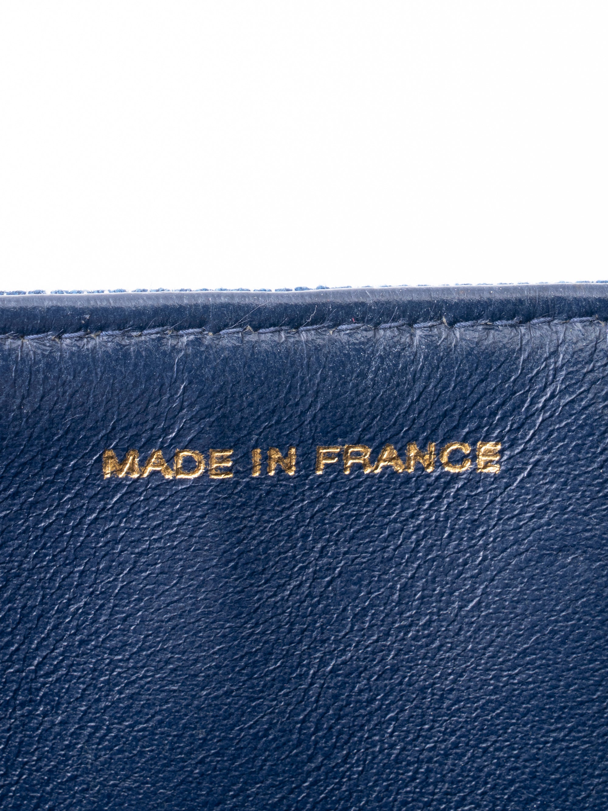Chanel W Flap Matelassé 25 Shoulder Bag Denim Blue Gold Hardware