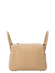 Hermès Lindy 26 Shoulder Bag, Stamp G: 2026, Taurillon Clemence, Dune 2D, Gold Hardware, New