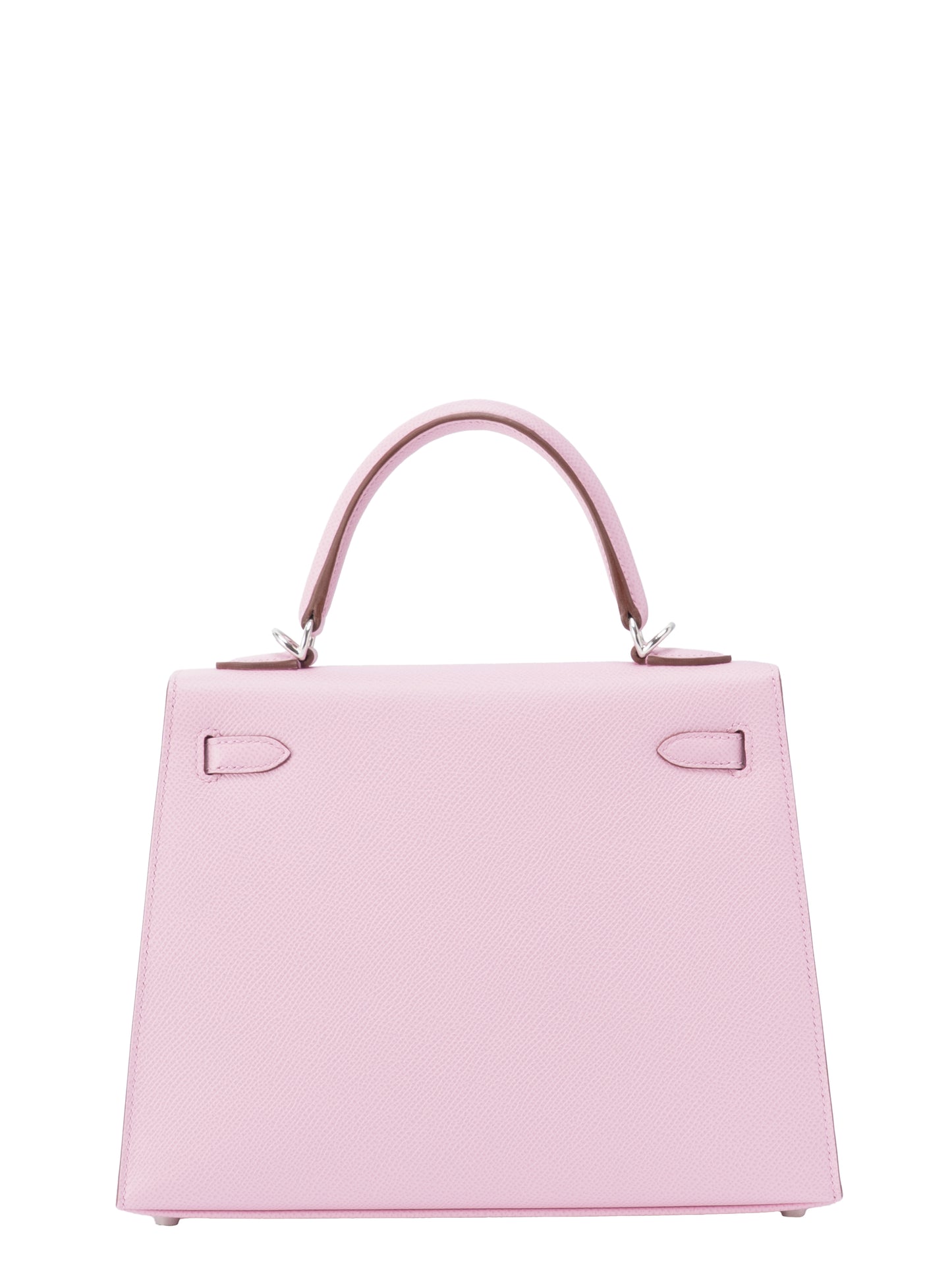 エルメス ケリー25 ハンドバッグ 外縫い U刻:2022年 エプソン モーヴシルベストルX9 シルバー金具 未使用