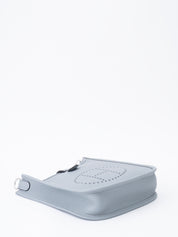 Hermes Evelyne TPM Shoulder Bag, Stamp G: 2026, Gris Pantin P0, Taurillon Clemence, Silver Hardware, Brand New