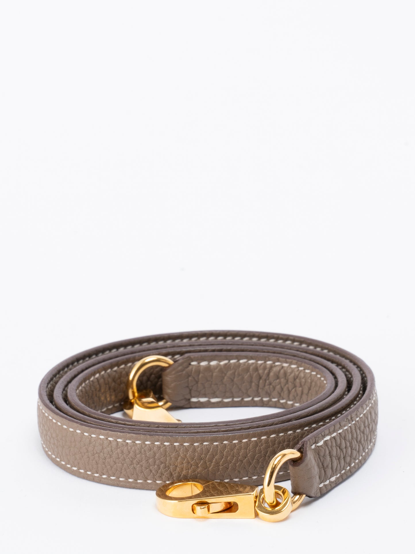 エルメス ケリー25 ハンドバッグ 内縫い B刻:2023年 トゴ エトゥープ18 ゴールド金具