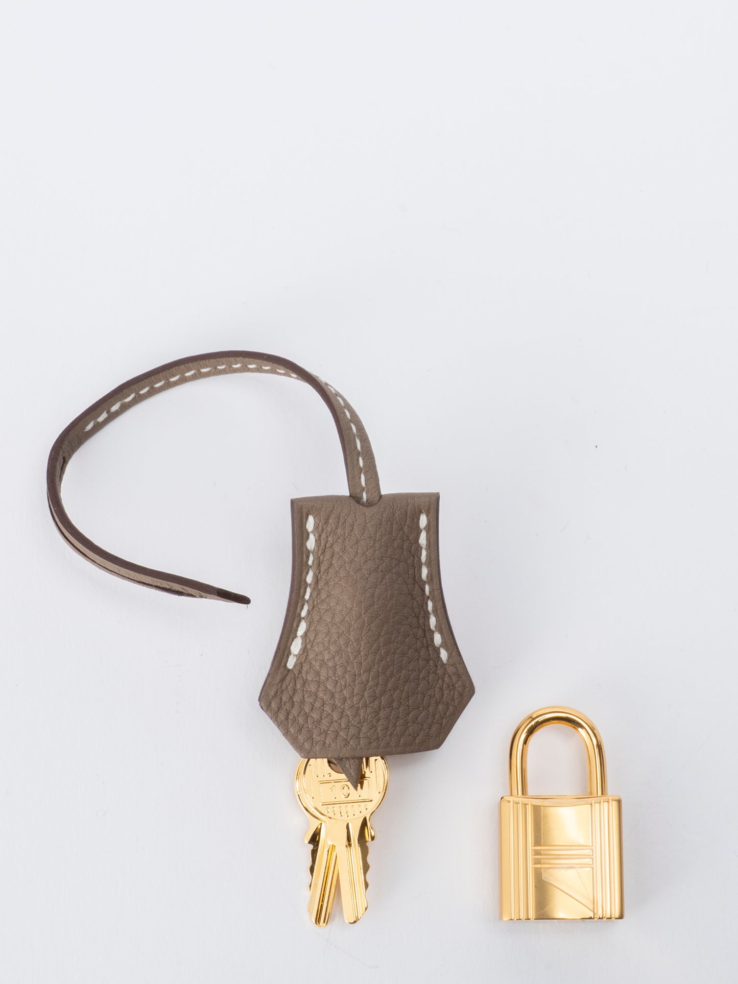 エルメス ケリー25 ハンドバッグ 内縫い B刻:2023年 トゴ エトゥープ18 ゴールド金具