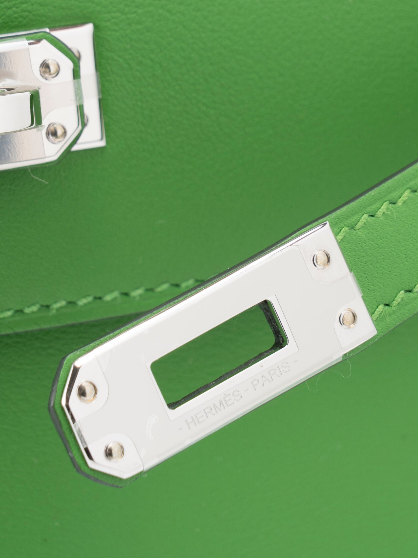 エルメス ポシェットケリー K刻:2025年 スイフト ヴェールユッカ シルバー金具 新品