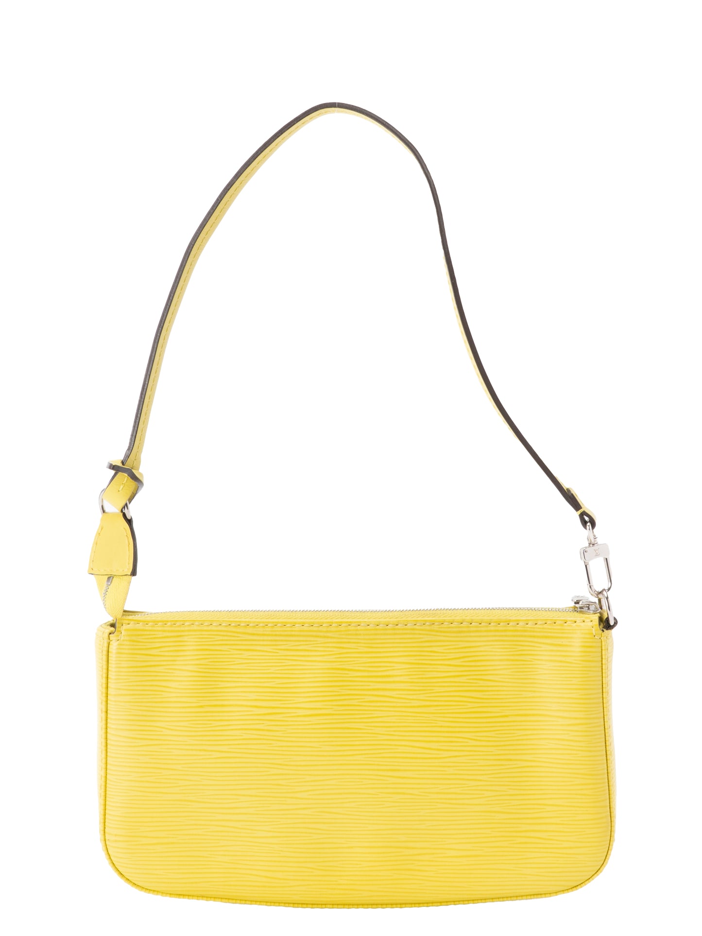 ルイ・ヴィトン M52944 ポシェットアクセソワール アクセサリーポーチ エピ イエロー シルバー金具